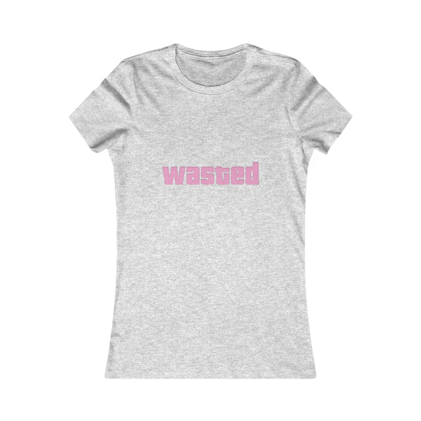 Wasted Women's Tee, Casual Wear, Funny Shirt, Gift for Her, Weekend Vibes, Party Attire