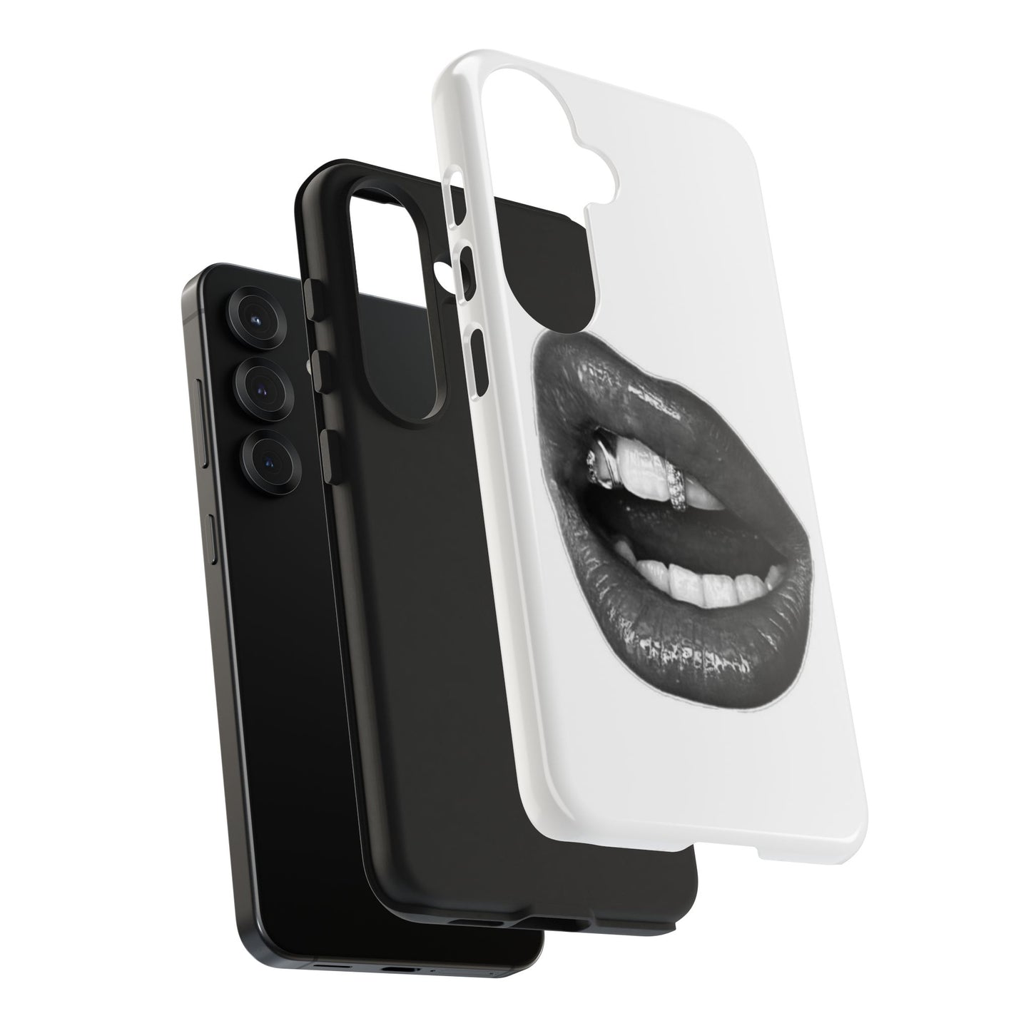 Bold Lip Art Tough Phone Case - Stylish & Protective Cover for Trendsetters