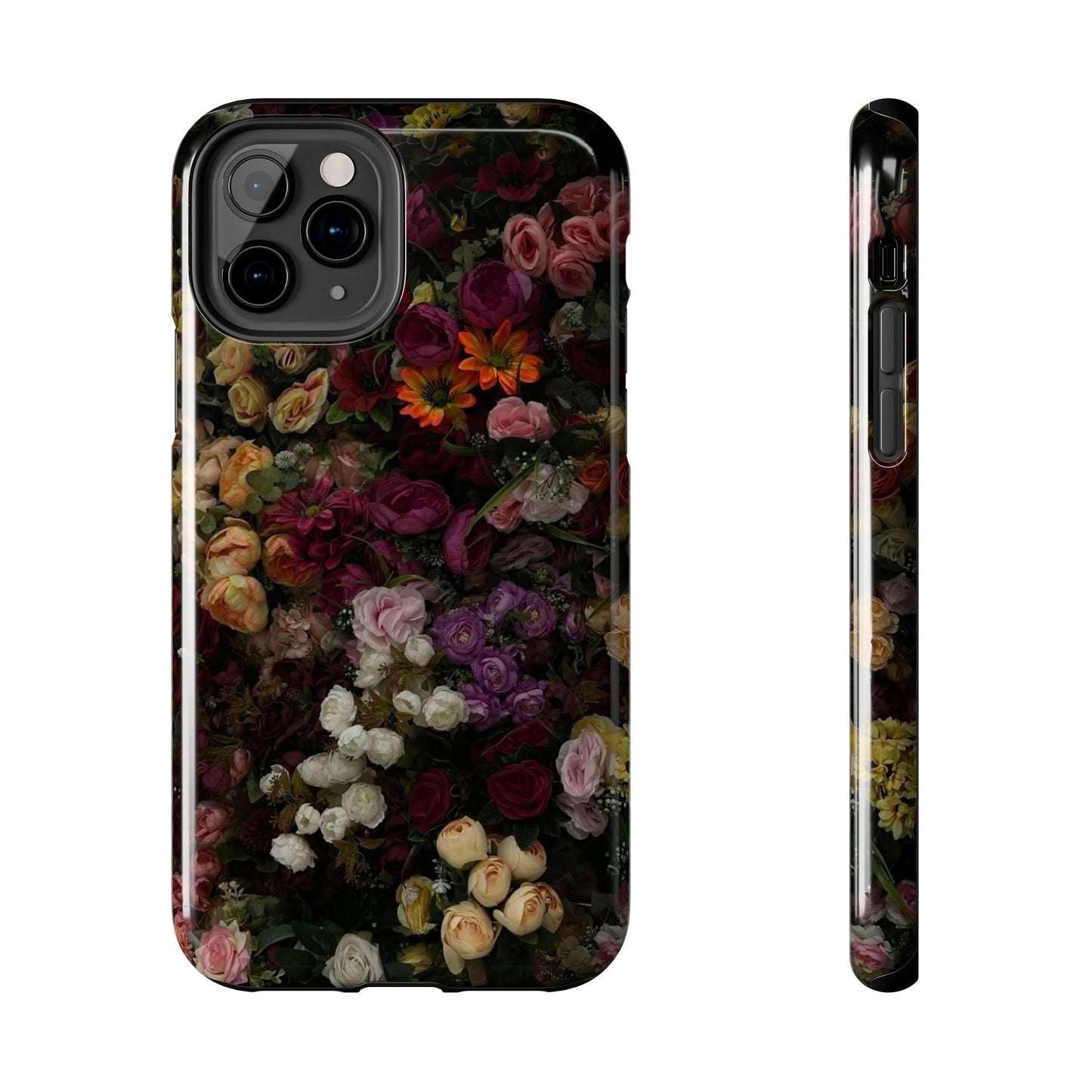 Floral Tough Phone Case - Durable Protection with Vibrant Flower Design