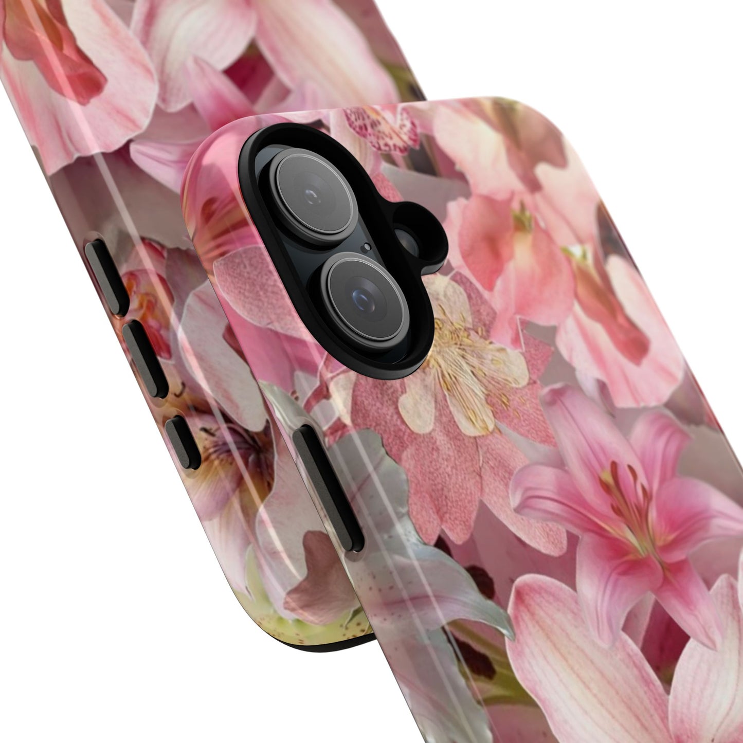 Phone Case - Matte & Glossy Tough Case Lily Flowers