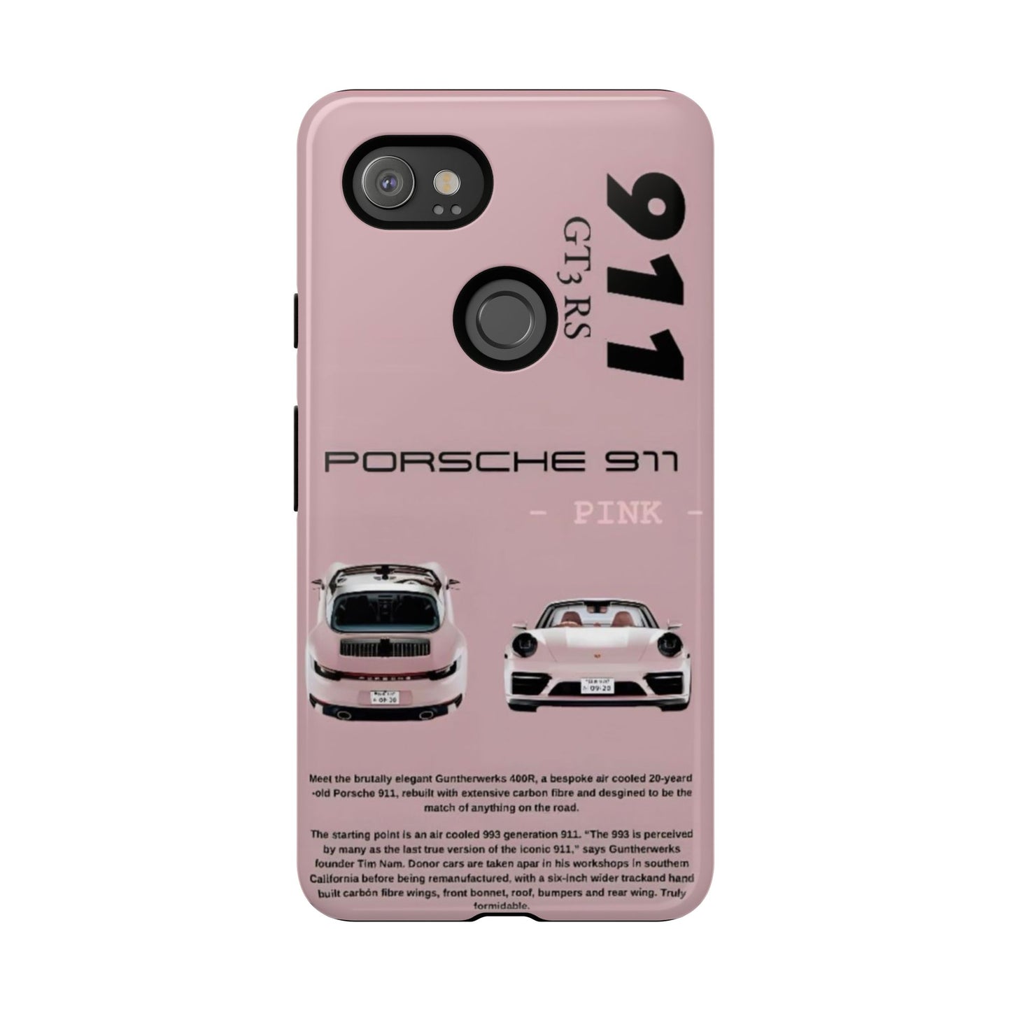 Porsche 911 Phone Case | Tough Cases for Car Lovers, Stylish Protection, Gift for Him/Her, Automotive Enthusiast