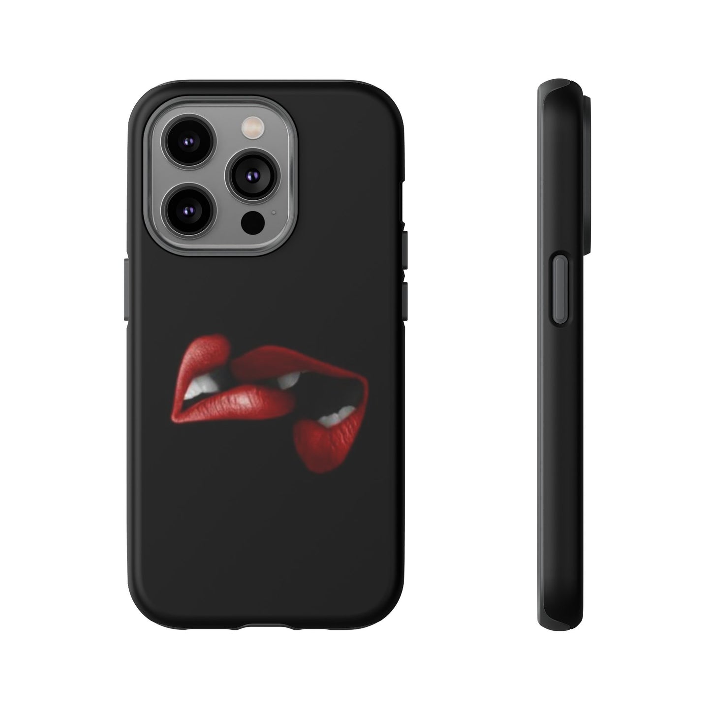 Bold Lip Phone Case - Tough Cases, Unique Gift, Trendy Accessory, Statement Item, Everyday Use
