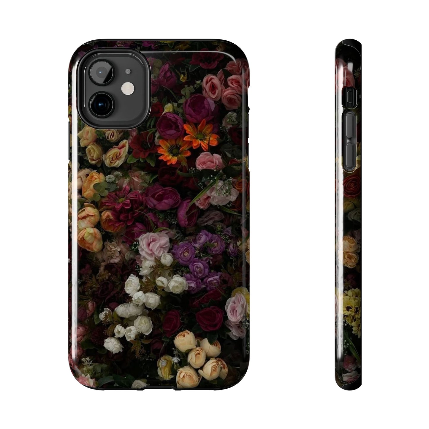 Floral Tough Phone Case - Durable Protection with Vibrant Flower Design