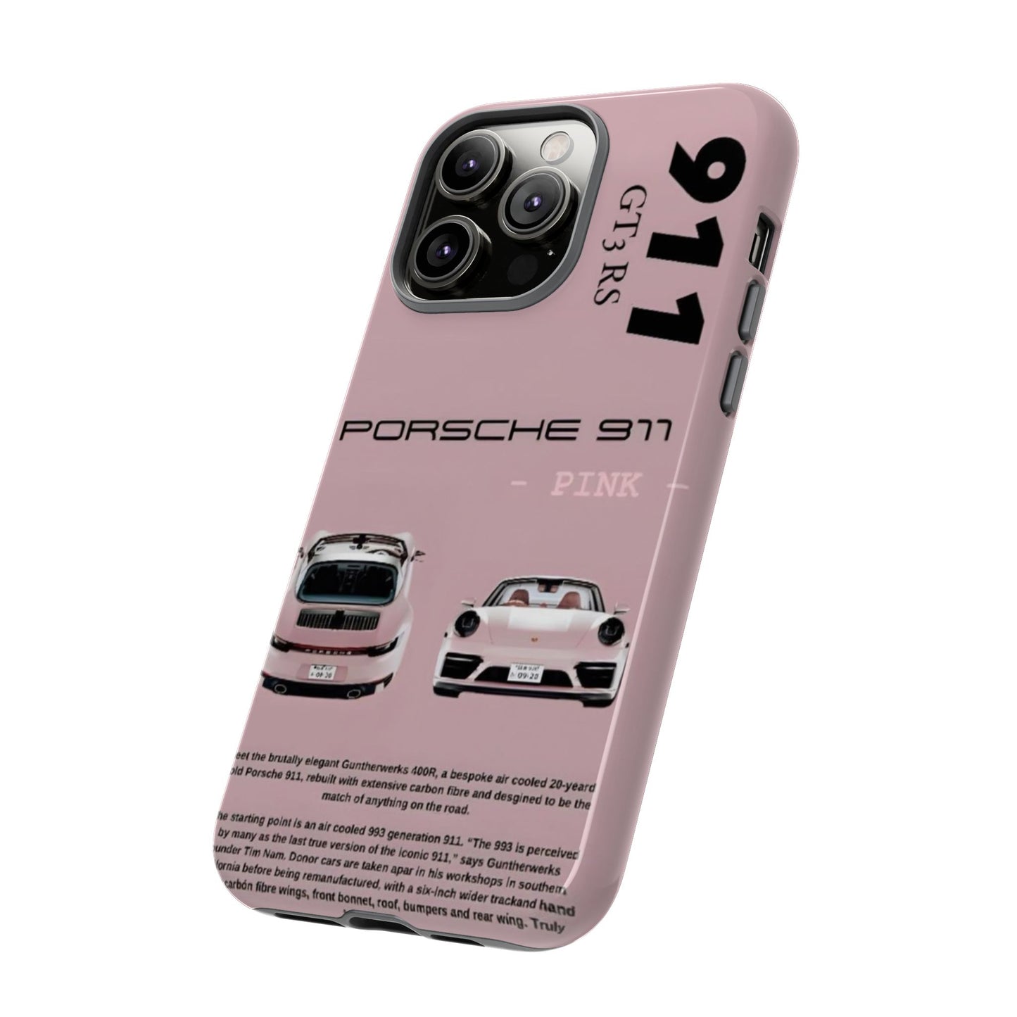 Porsche 911 Phone Case | Tough Cases for Car Lovers, Stylish Protection, Gift for Him/Her, Automotive Enthusiast