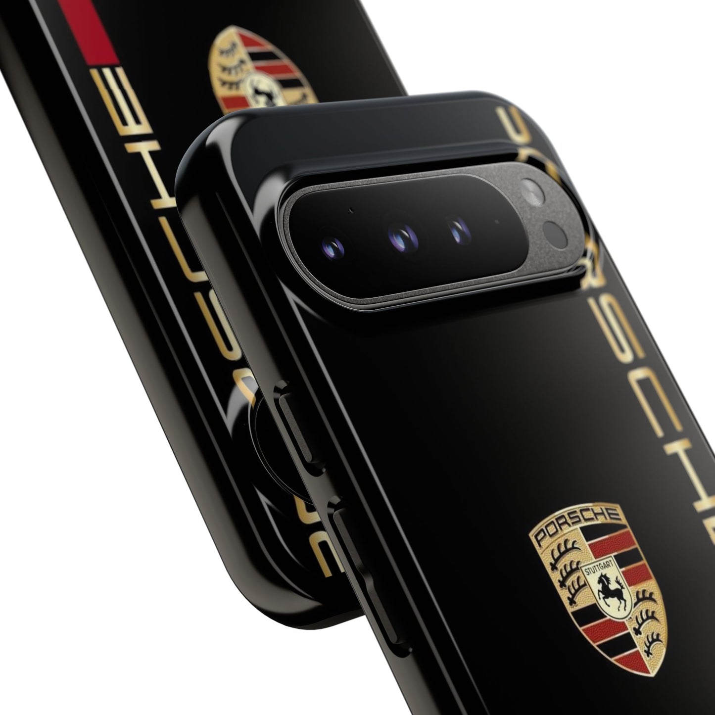 Porsche Tough Phone Case, Durable Car Lover Accessory, Protective Cover, Gift for Auto Enthusiasts, Racing Themed Phone Accessory