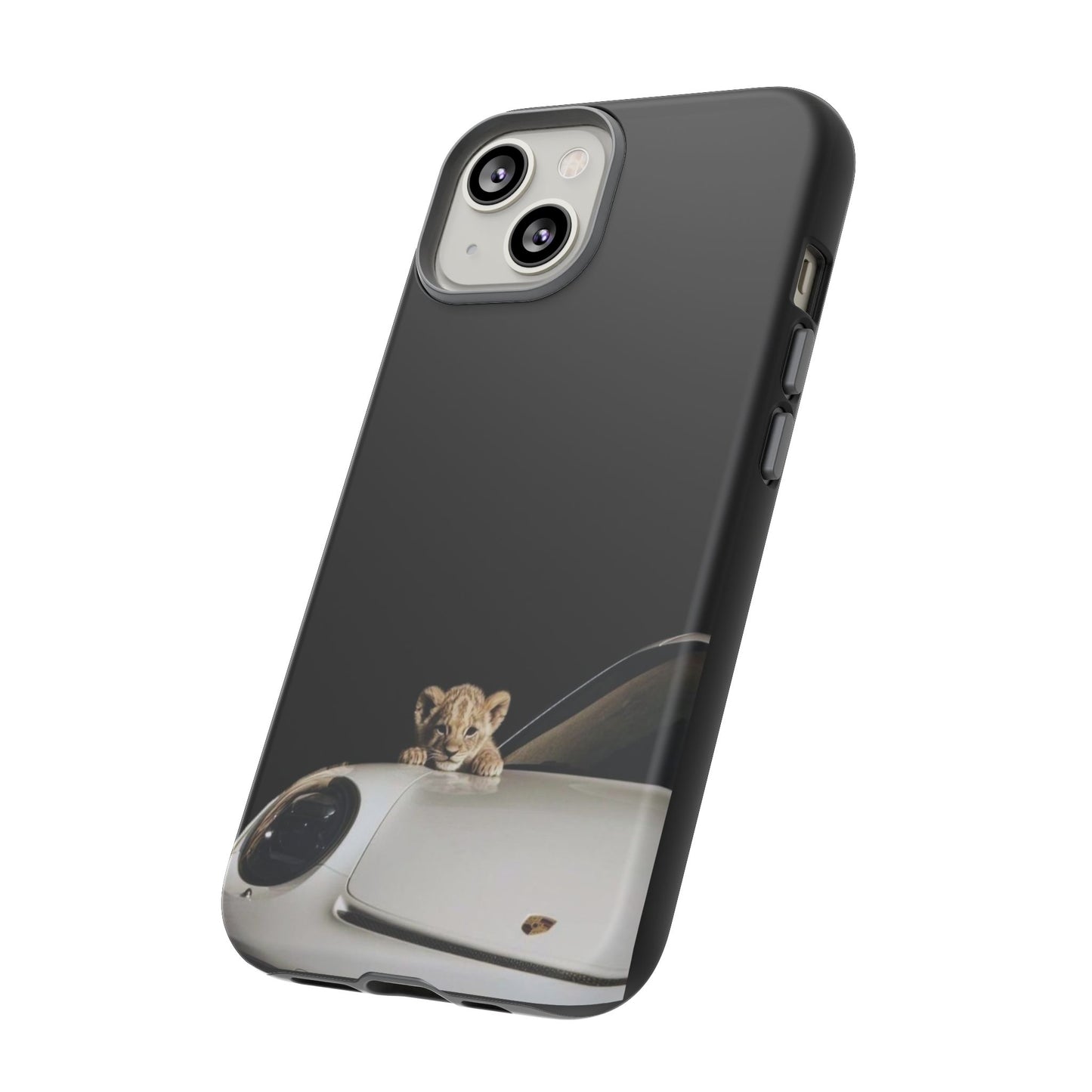 Wildlife-Inspired Phone Case with Lion Cub, Perfect Gift for Animal Lovers, Unique Phone Accessory for Car Enthusiasts, Stylish [...]