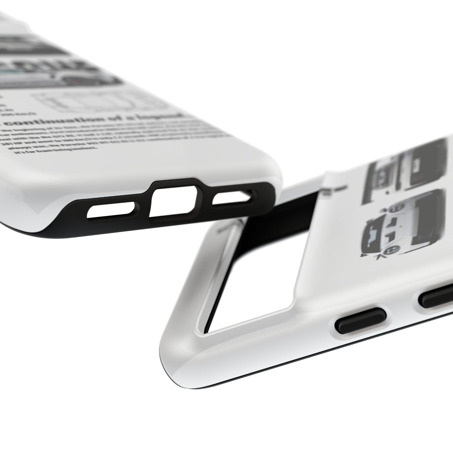 Porsche Phone Case, Tough Car Lover's Gift, Racing Enthusiast Accessory, Durable Auto Merchandise, Birthday Gift for Him