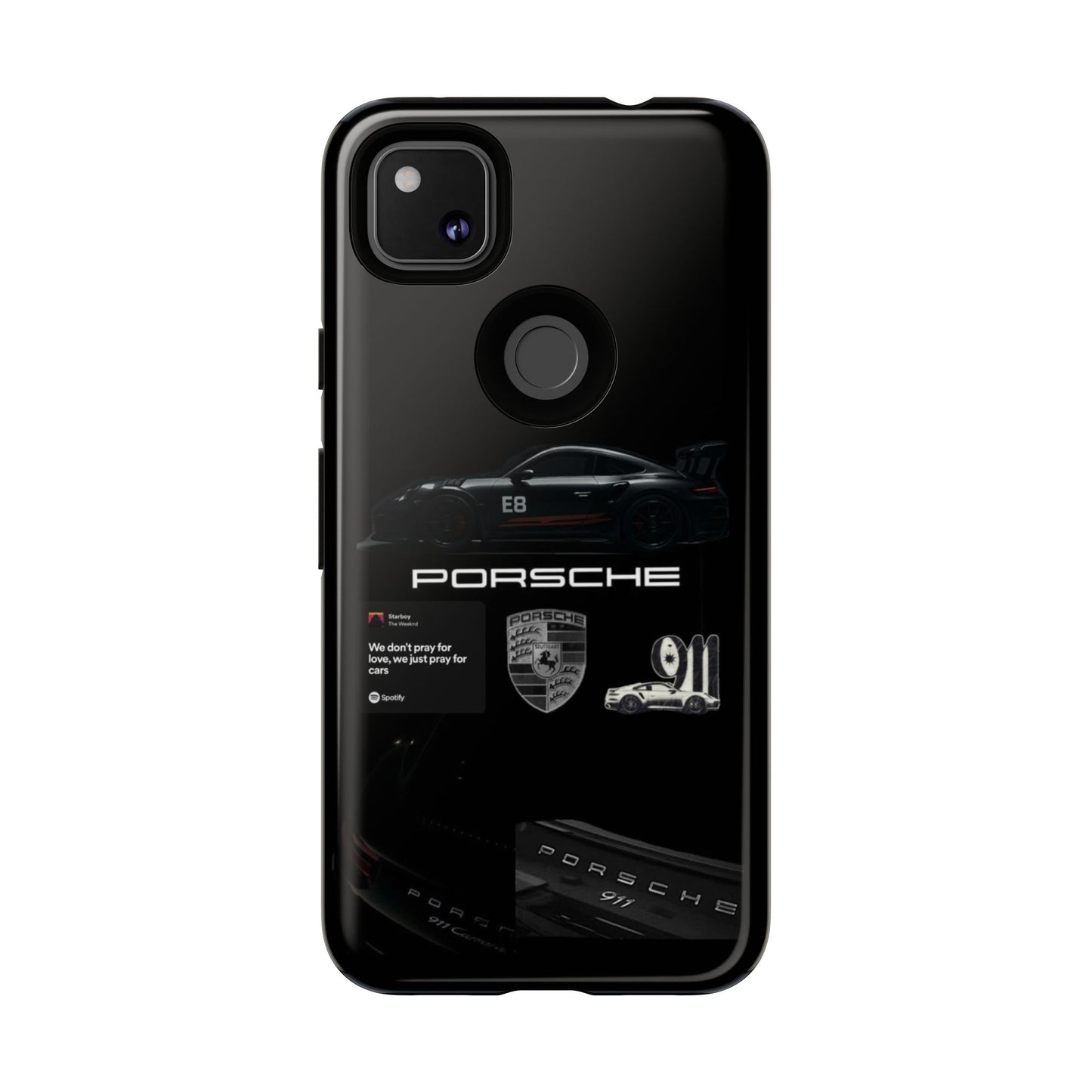 Porsche Phone Case, Tough Phone Cover, Stylish Car Accessories, Durable Smartphone Case, Gifts for Car Enthusiasts, Automotive Decor