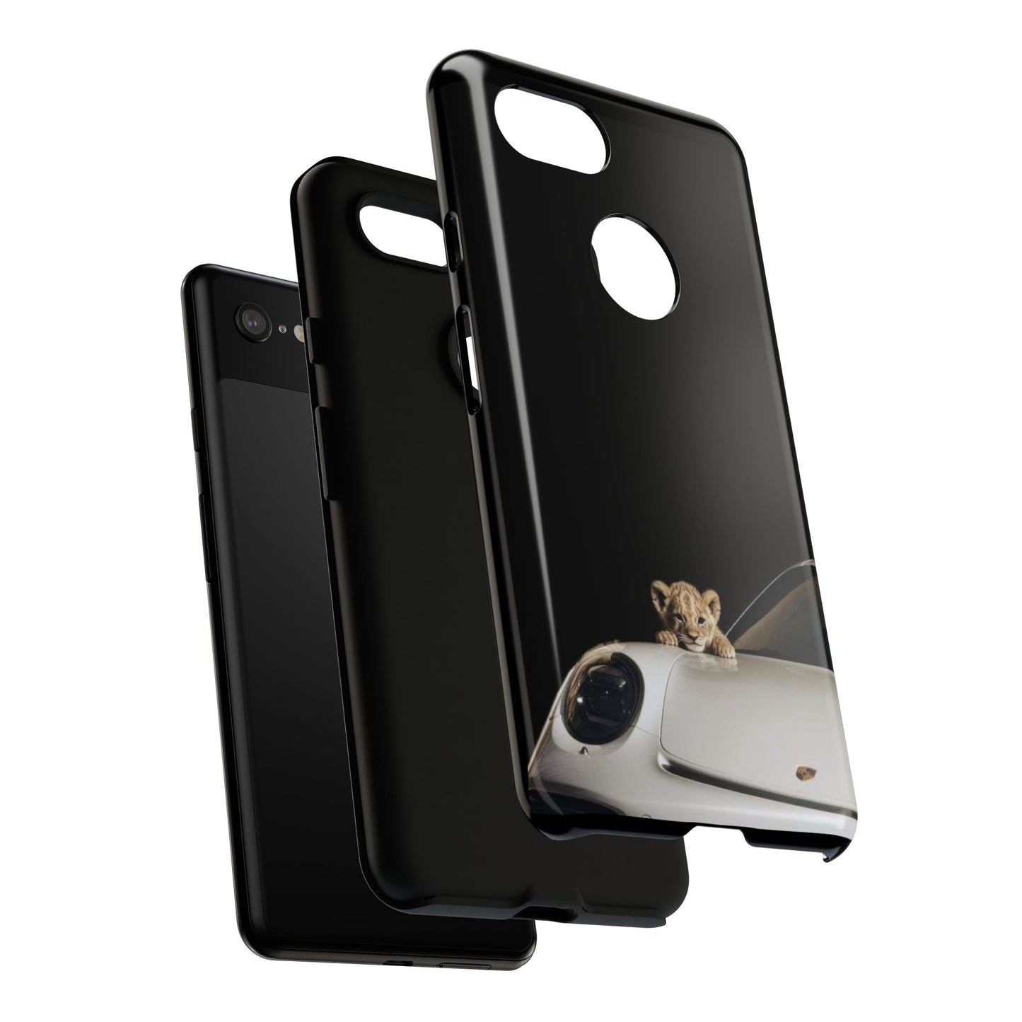 Wildlife-Inspired Phone Case with Lion Cub, Perfect Gift for Animal Lovers, Unique Phone Accessory for Car Enthusiasts, Stylish [...]