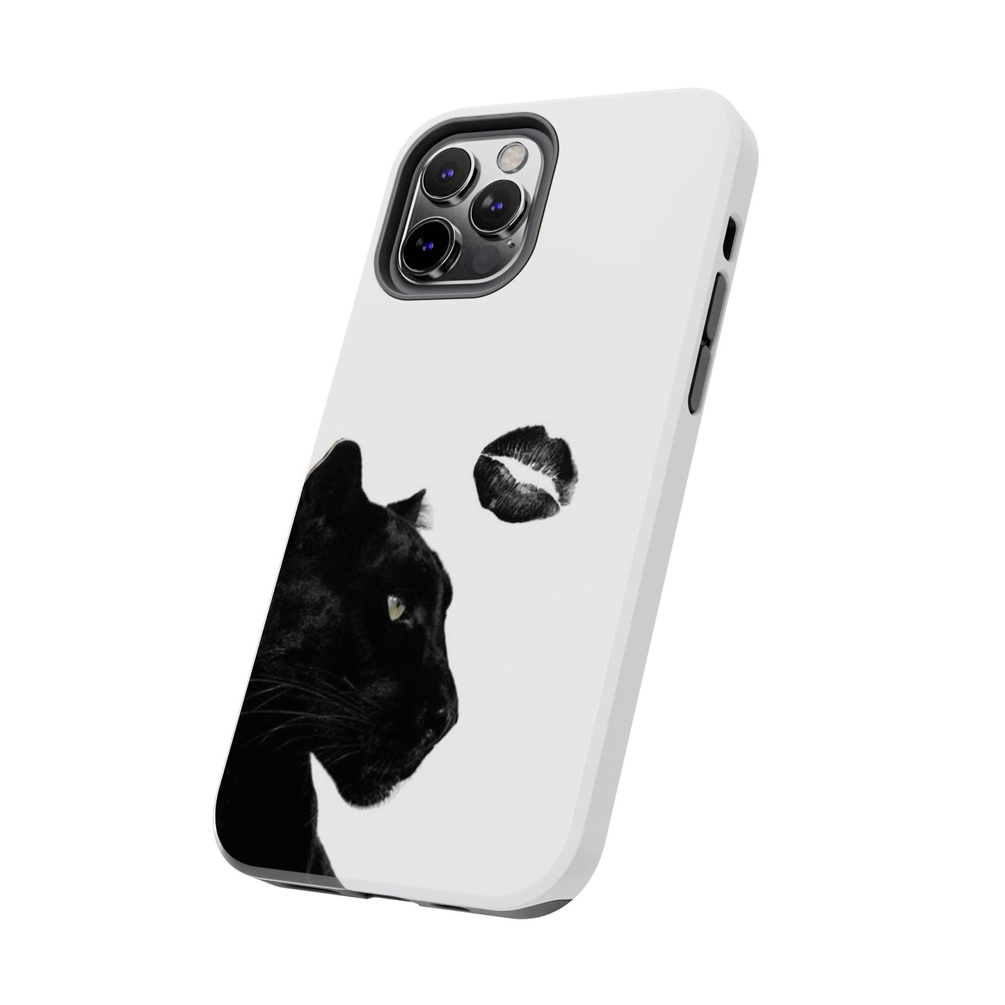 Elegant Panther Design Tough Phone Case - Stylish Protection for Animal Lovers