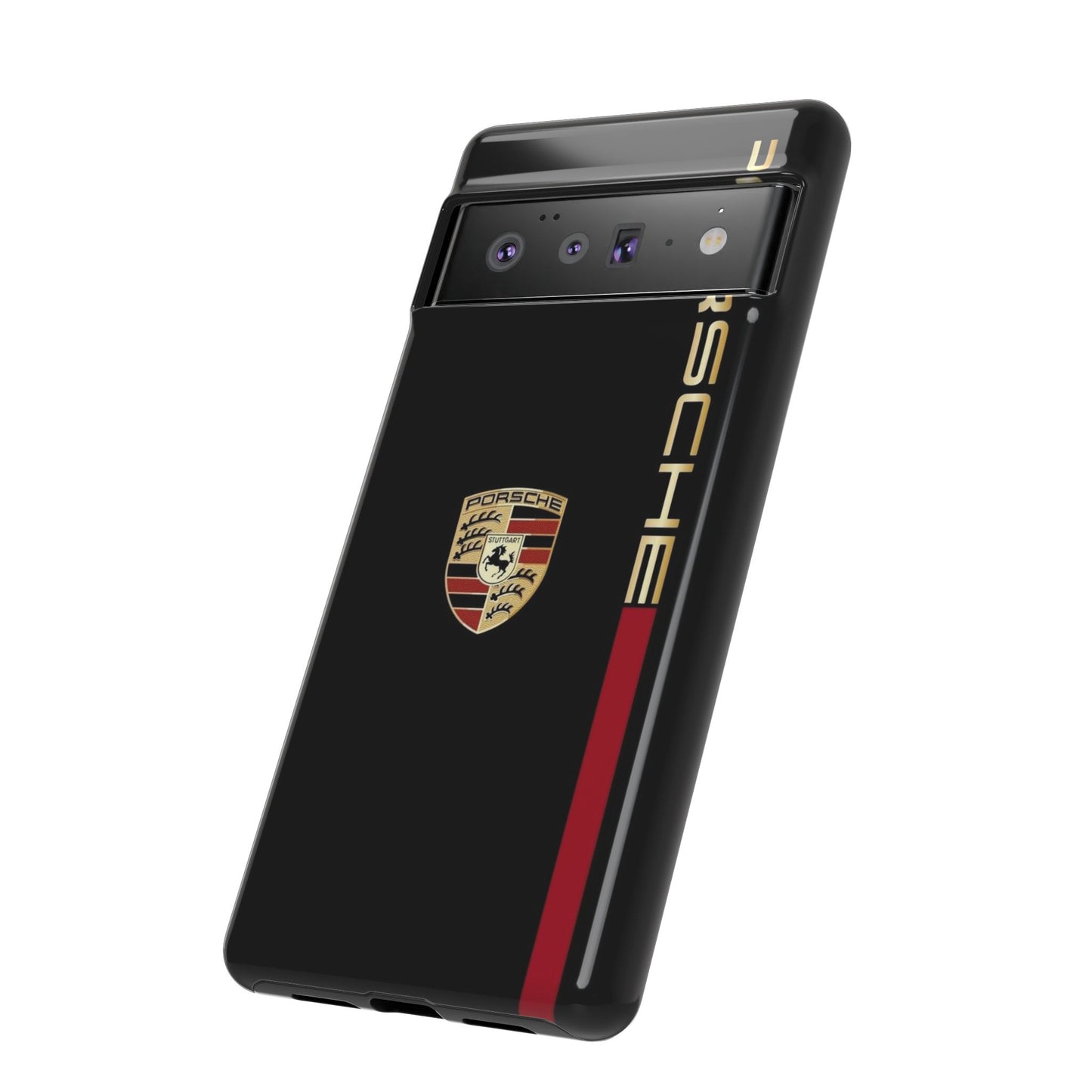 Porsche Tough Phone Case, Durable Car Lover Accessory, Protective Cover, Gift for Auto Enthusiasts, Racing Themed Phone Accessory