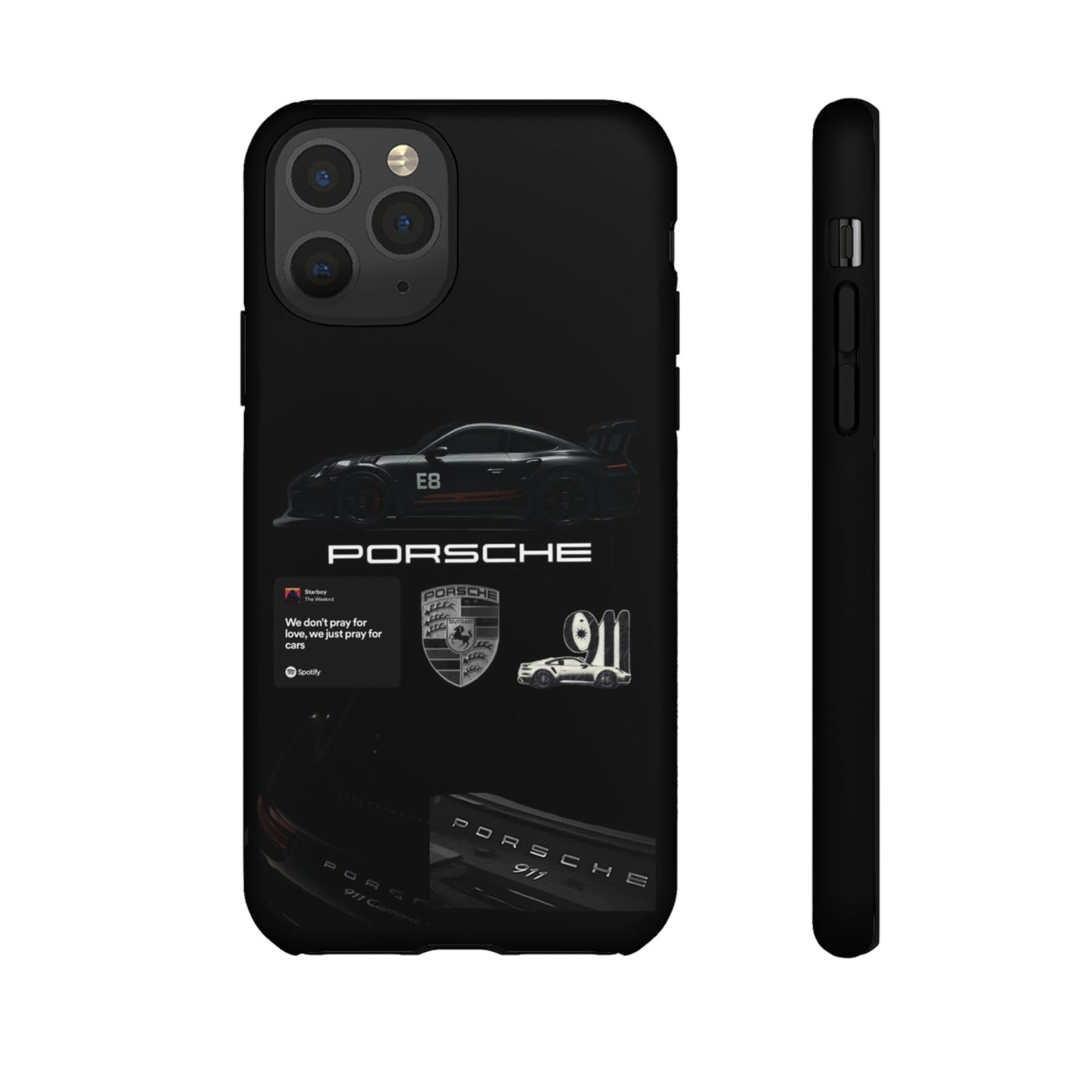 Porsche Phone Case, Tough Phone Cover, Stylish Car Accessories, Durable Smartphone Case, Gifts for Car Enthusiasts, Automotive Decor