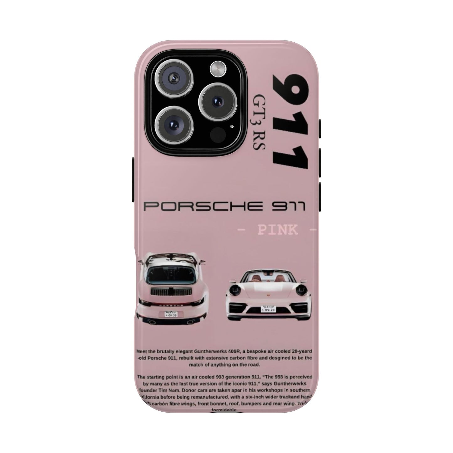 Porsche 911 Phone Case | Tough Cases for Car Lovers, Stylish Protection, Gift for Him/Her, Automotive Enthusiast