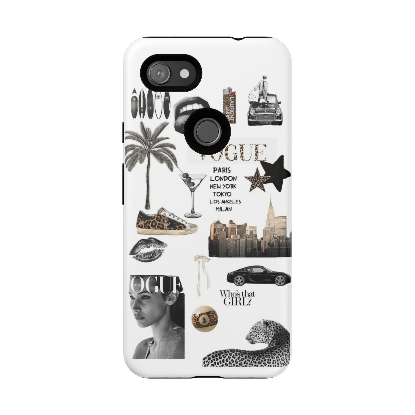 Chic Phone Case - Vogue-Inspired Tough Case for Fashion Lovers, Stylish Accessories, Unique Gift for Her, Trendy Mobile Cover, [...]