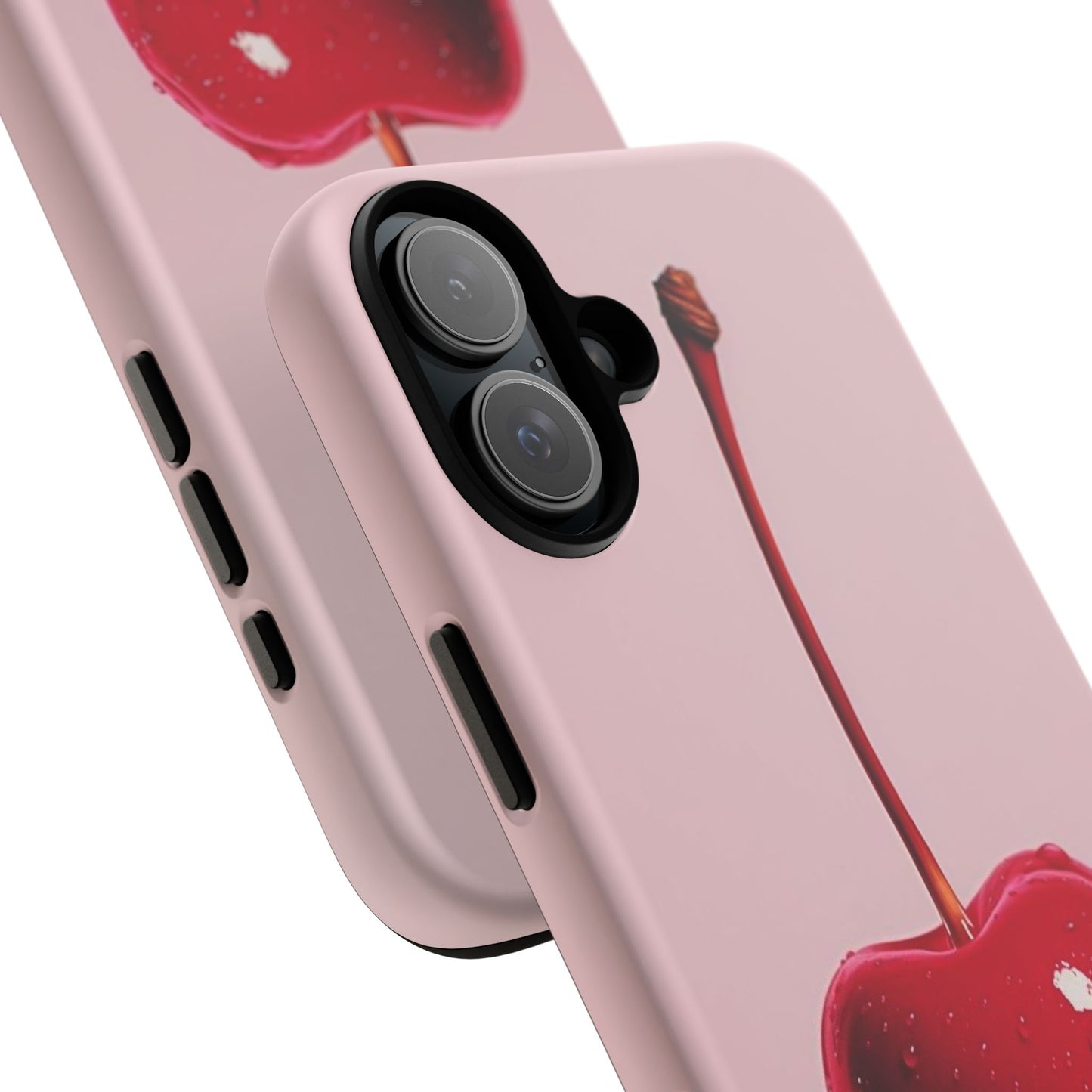 Cherry Drip Phone Case, Tough Phone Cover, Cute Cherry Accessory, Trendy Mobile Case, Kawaii Phone Case, Gift for Her