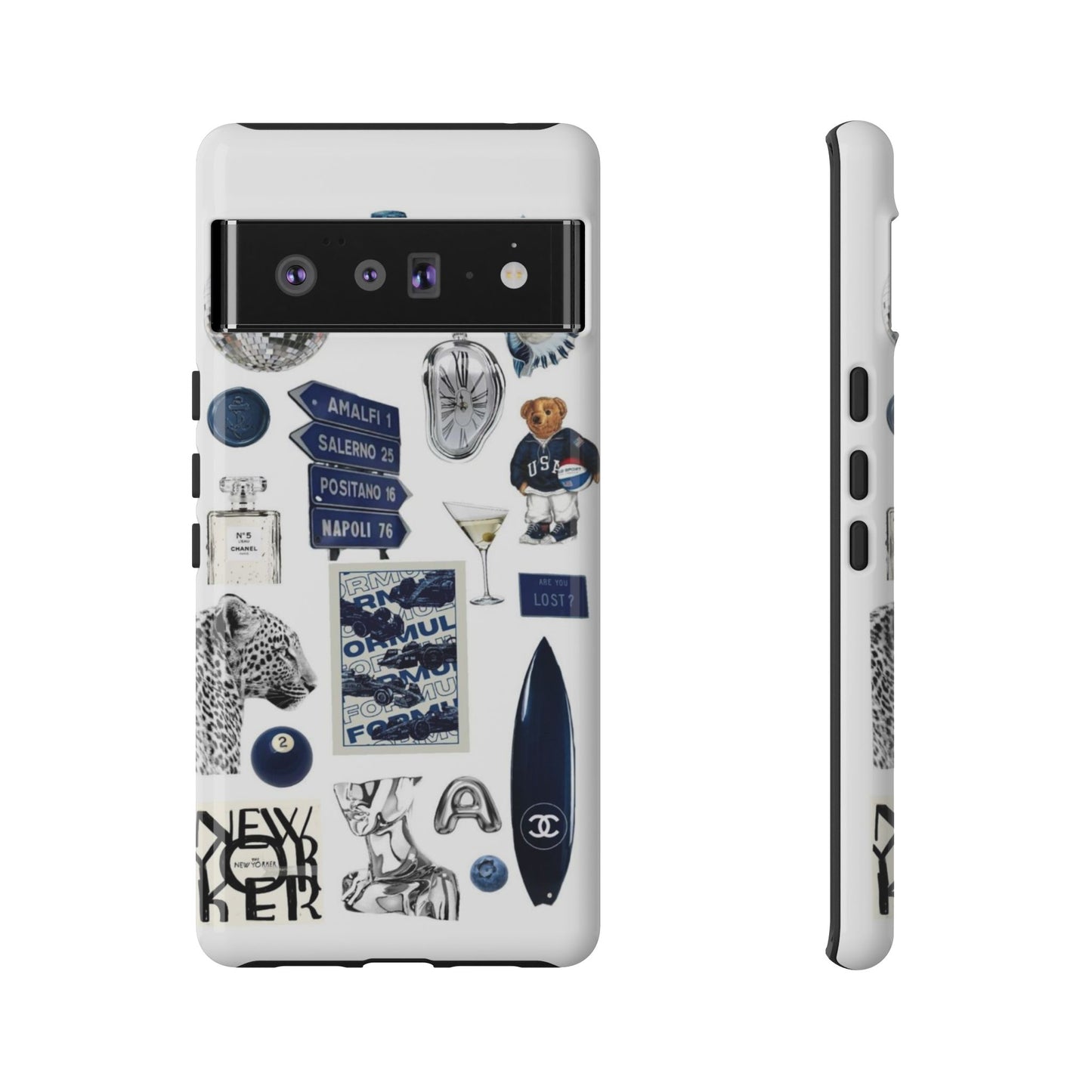 Chic Phone Case, Tough Slim Cover with Stylish Design, Gift for Her, Trendy Accessory, Birthday Present, Fashionable Tech