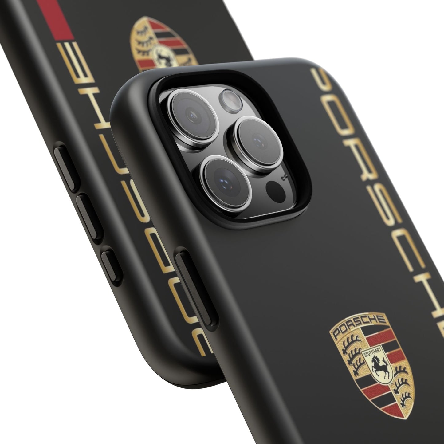 Porsche Tough Phone Case, Durable Car Lover Accessory, Protective Cover, Gift for Auto Enthusiasts, Racing Themed Phone Accessory