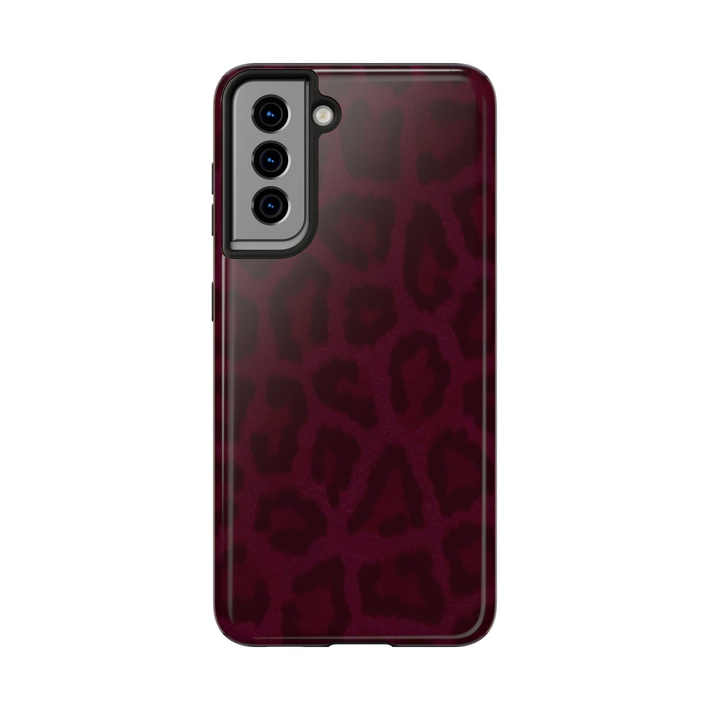Chic Leopard Print Tough Phone Cases - Stylish Protection for Your Device