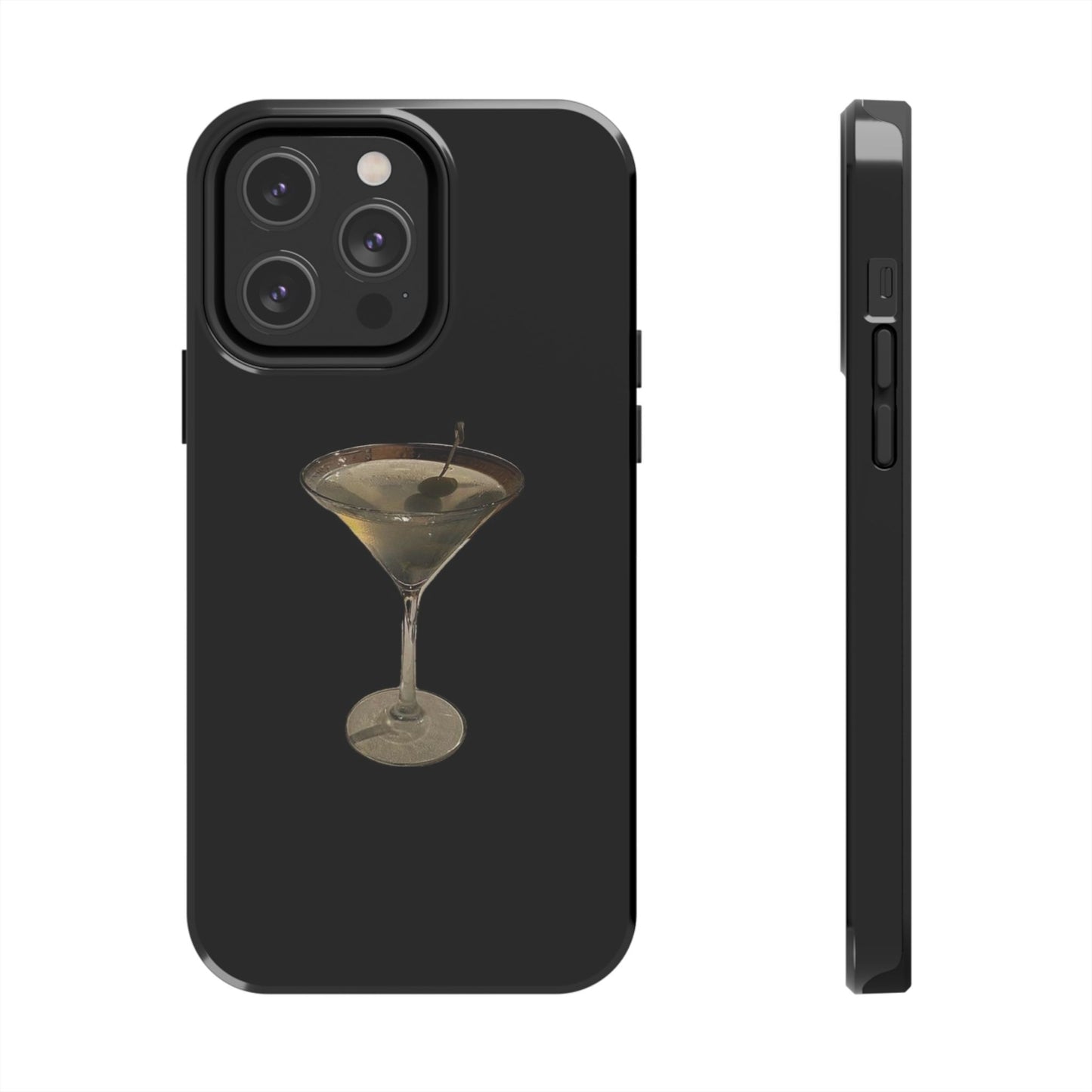 Stylish Martini Tough Phone Case - Perfect for Cocktail Lovers