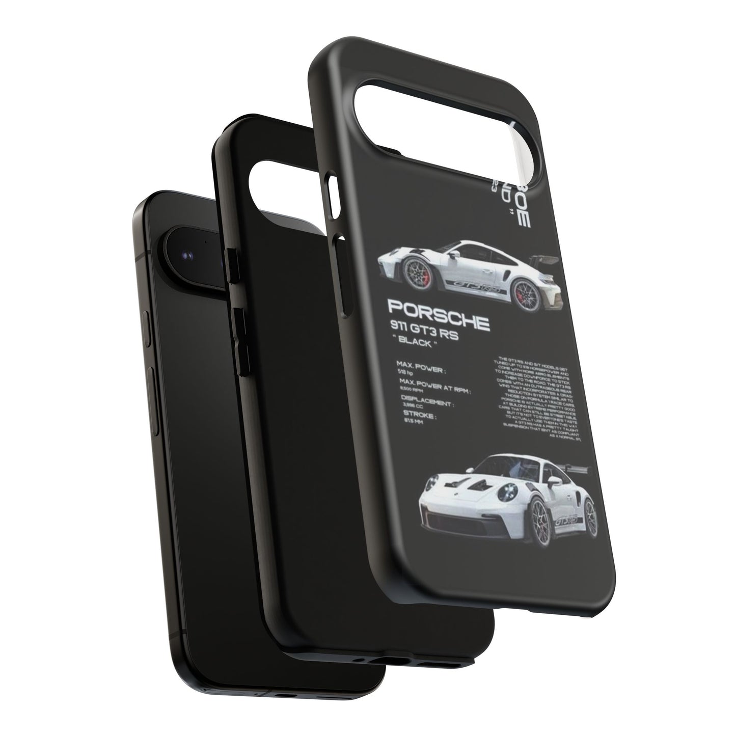 Porsche Phone Case, Tough Car Case, Automotive Gift, Racing Enthusiast Accessory, Stylish Smartphone Protection