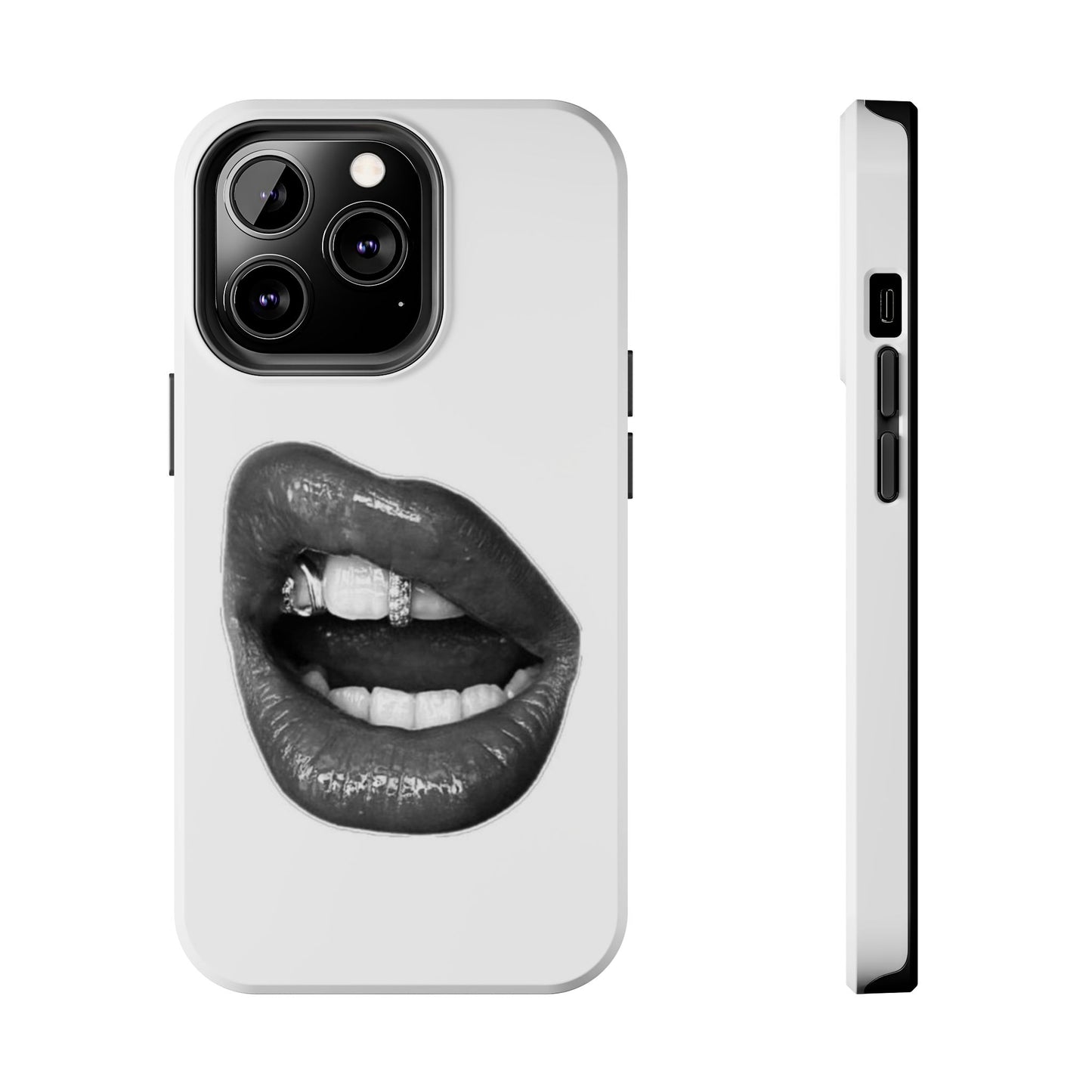 Bold Lip Art Tough Phone Case - Stylish & Protective Cover for Trendsetters
