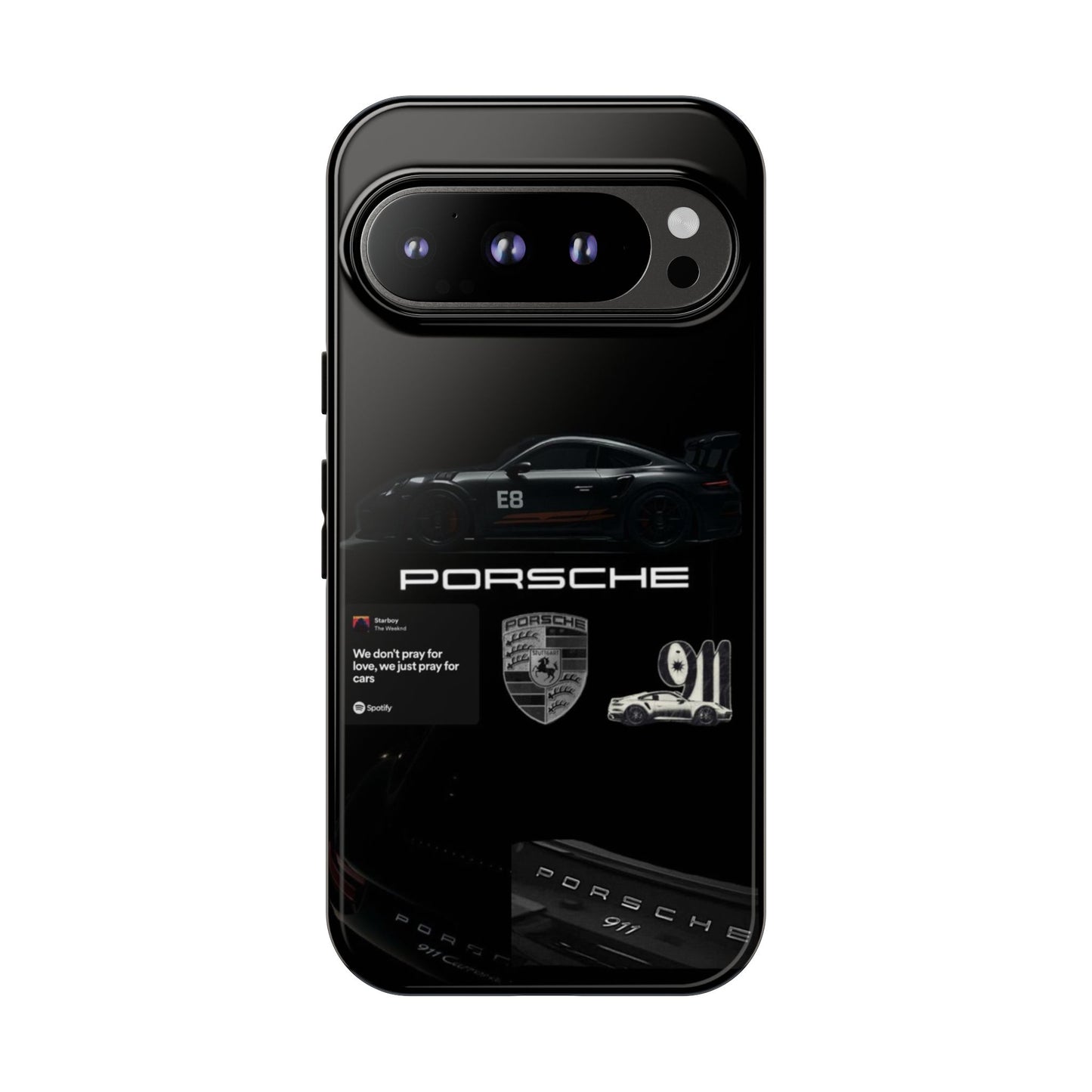 Porsche Phone Case, Tough Phone Cover, Stylish Car Accessories, Durable Smartphone Case, Gifts for Car Enthusiasts, Automotive Decor