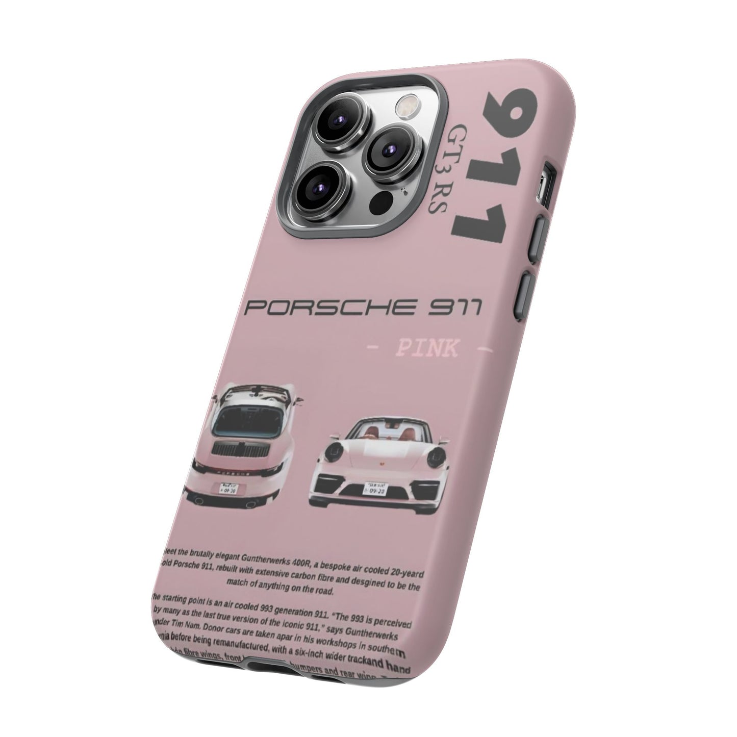 Porsche 911 Phone Case | Tough Cases for Car Lovers, Stylish Protection, Gift for Him/Her, Automotive Enthusiast