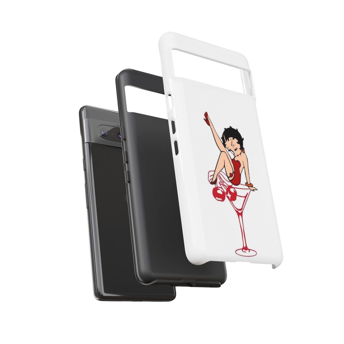 Betty Boop Martini Phone Case - Stylish Tough Cases for Fun Lovers
