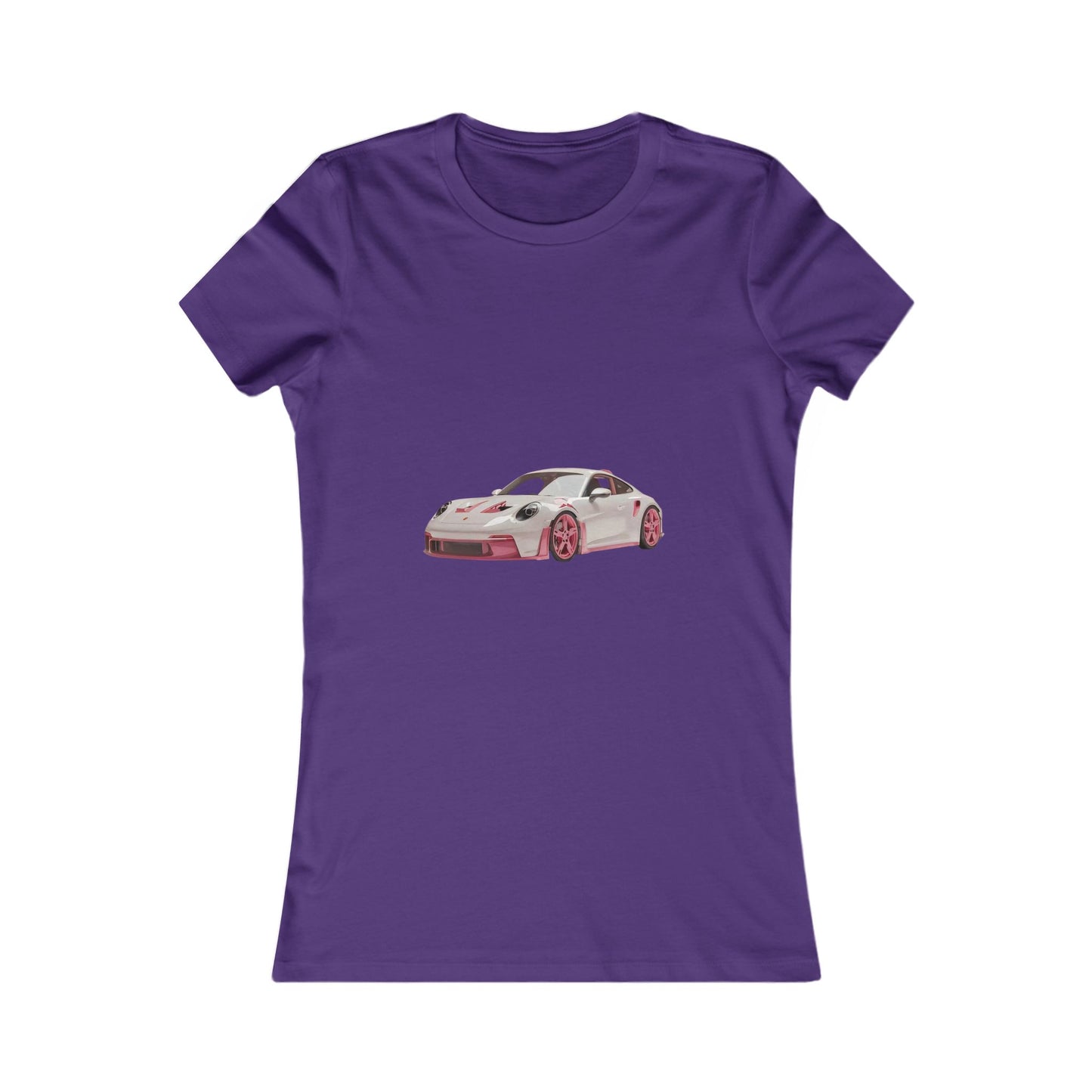 Stylish Women's Car Graphic Tee - Perfect Gift for Auto Enthusiasts, Birthday, Casual Wear, Road Trip, Car Show