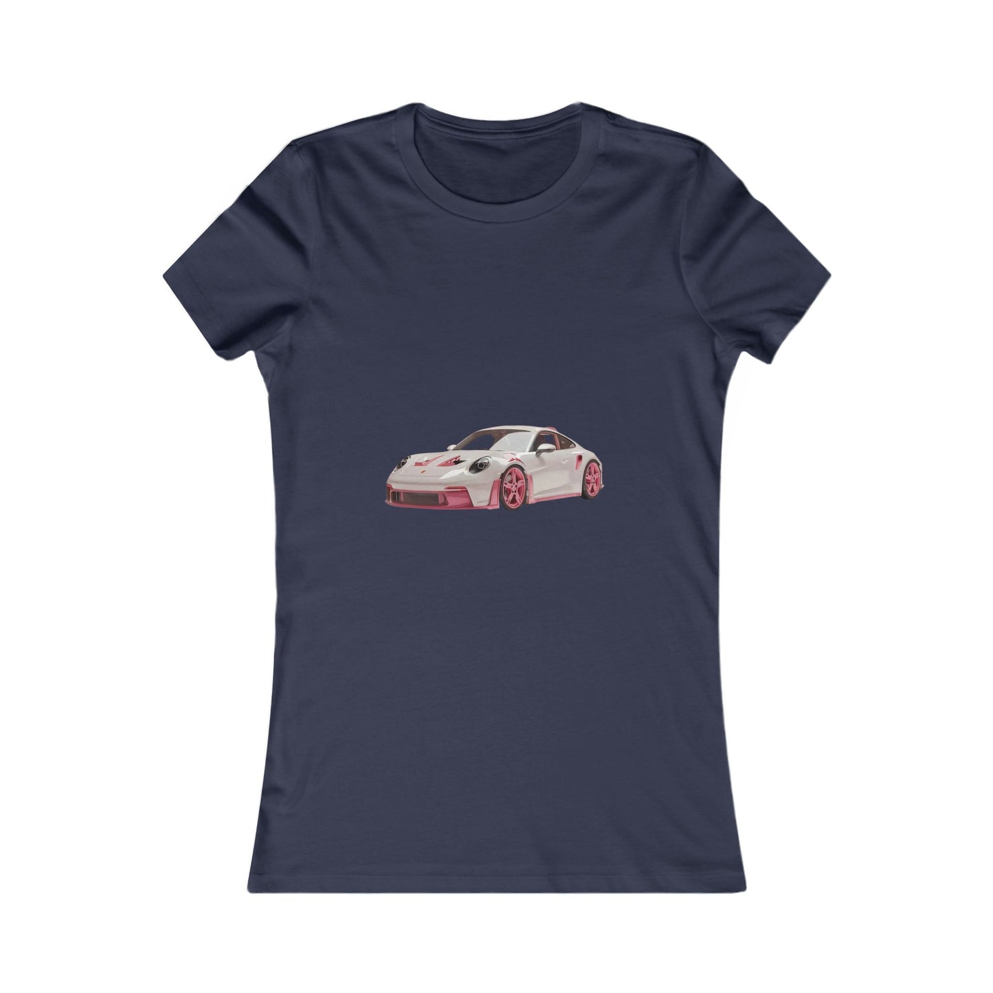 Stylish Women's Car Graphic Tee - Perfect Gift for Auto Enthusiasts, Birthday, Casual Wear, Road Trip, Car Show