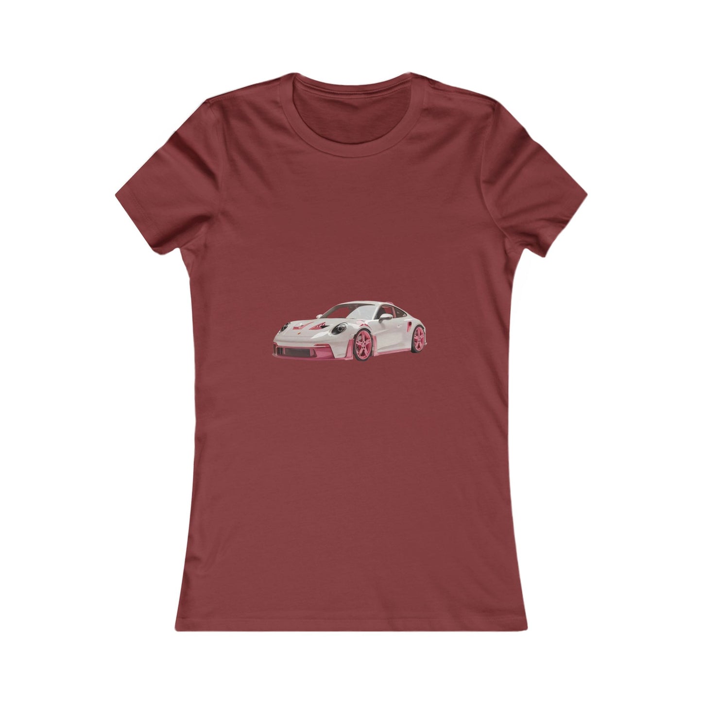 Stylish Women's Car Graphic Tee - Perfect Gift for Auto Enthusiasts, Birthday, Casual Wear, Road Trip, Car Show