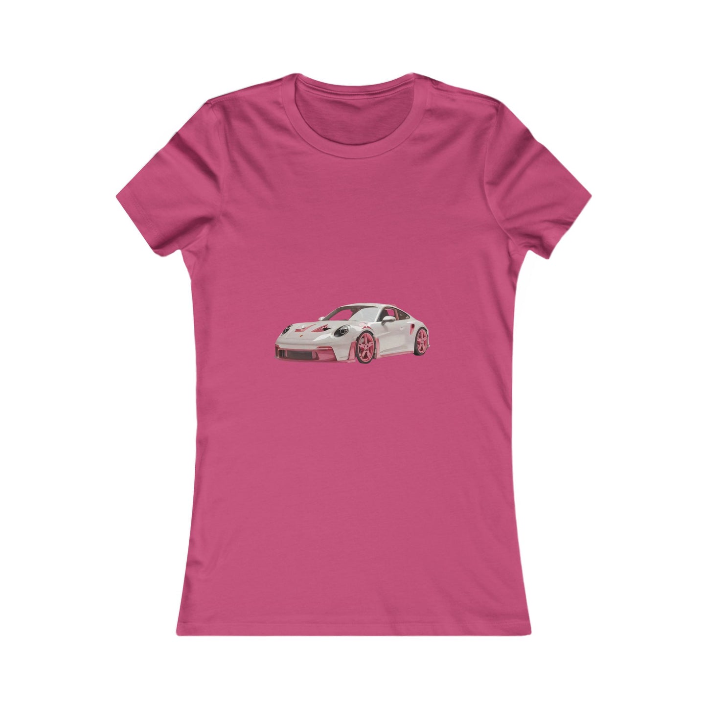 Stylish Women's Car Graphic Tee - Perfect Gift for Auto Enthusiasts, Birthday, Casual Wear, Road Trip, Car Show