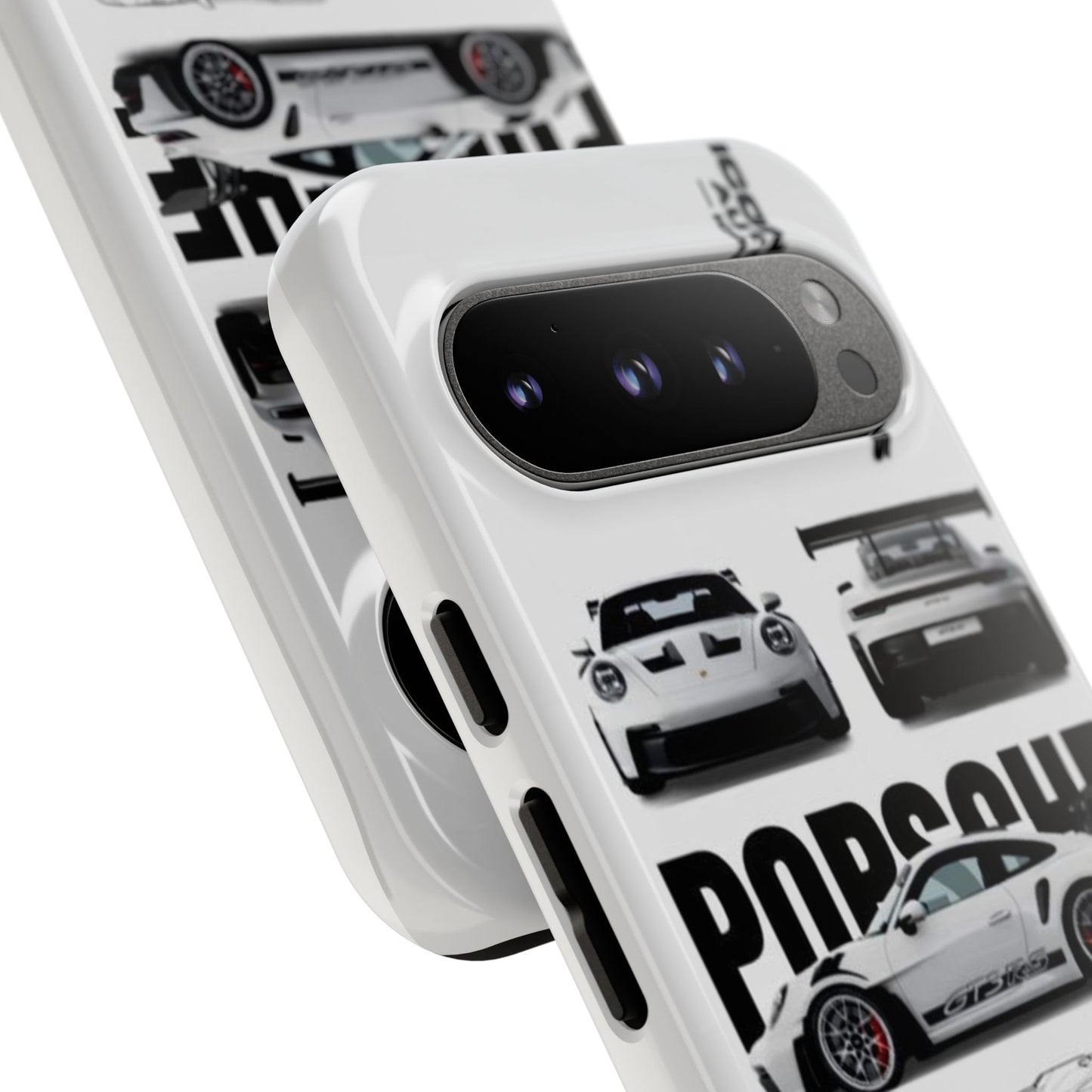 Porsche Phone Case, Tough Car Lover's Gift, Racing Enthusiast Accessory, Durable Auto Merchandise, Birthday Gift for Him
