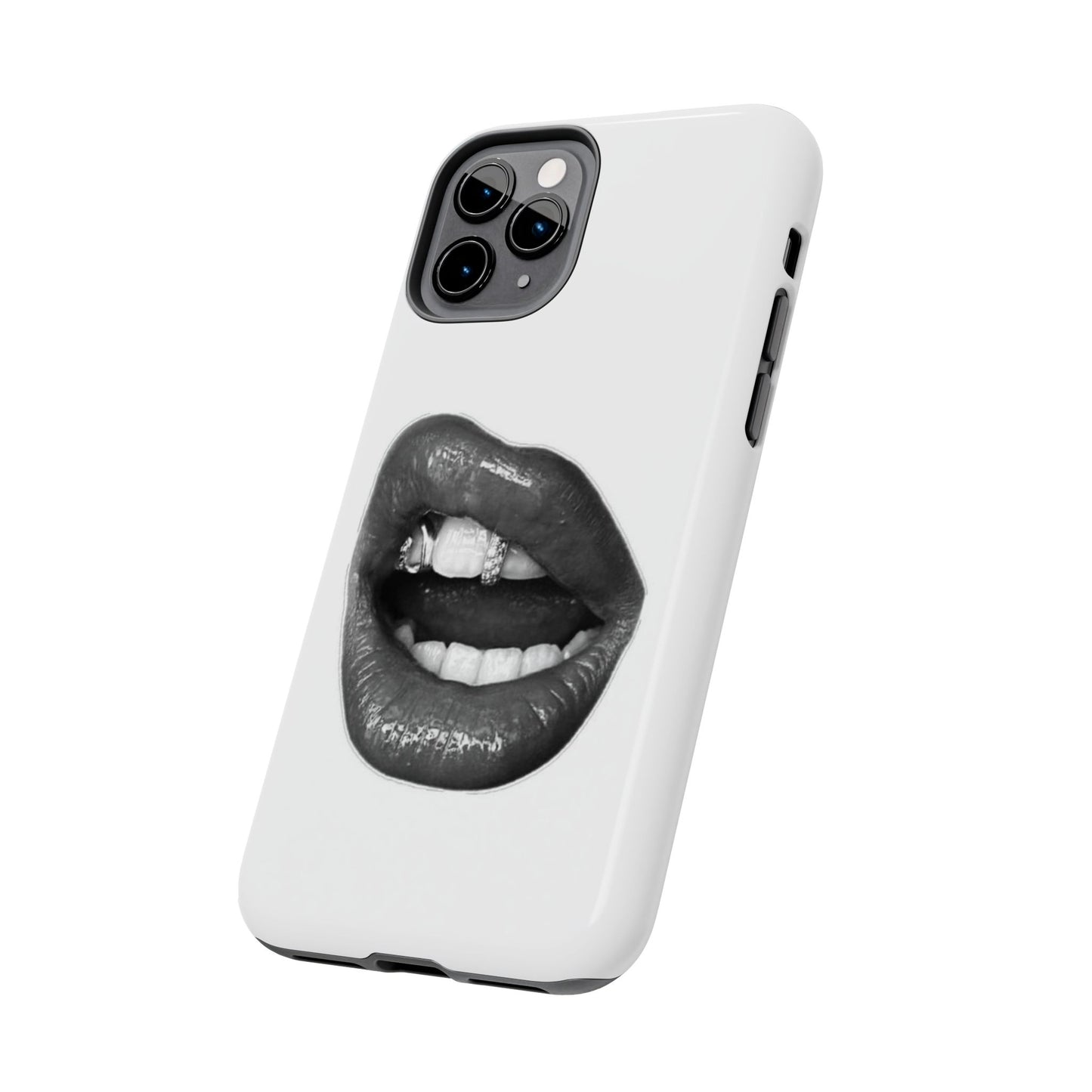 Bold Lip Art Tough Phone Case - Stylish & Protective Cover for Trendsetters
