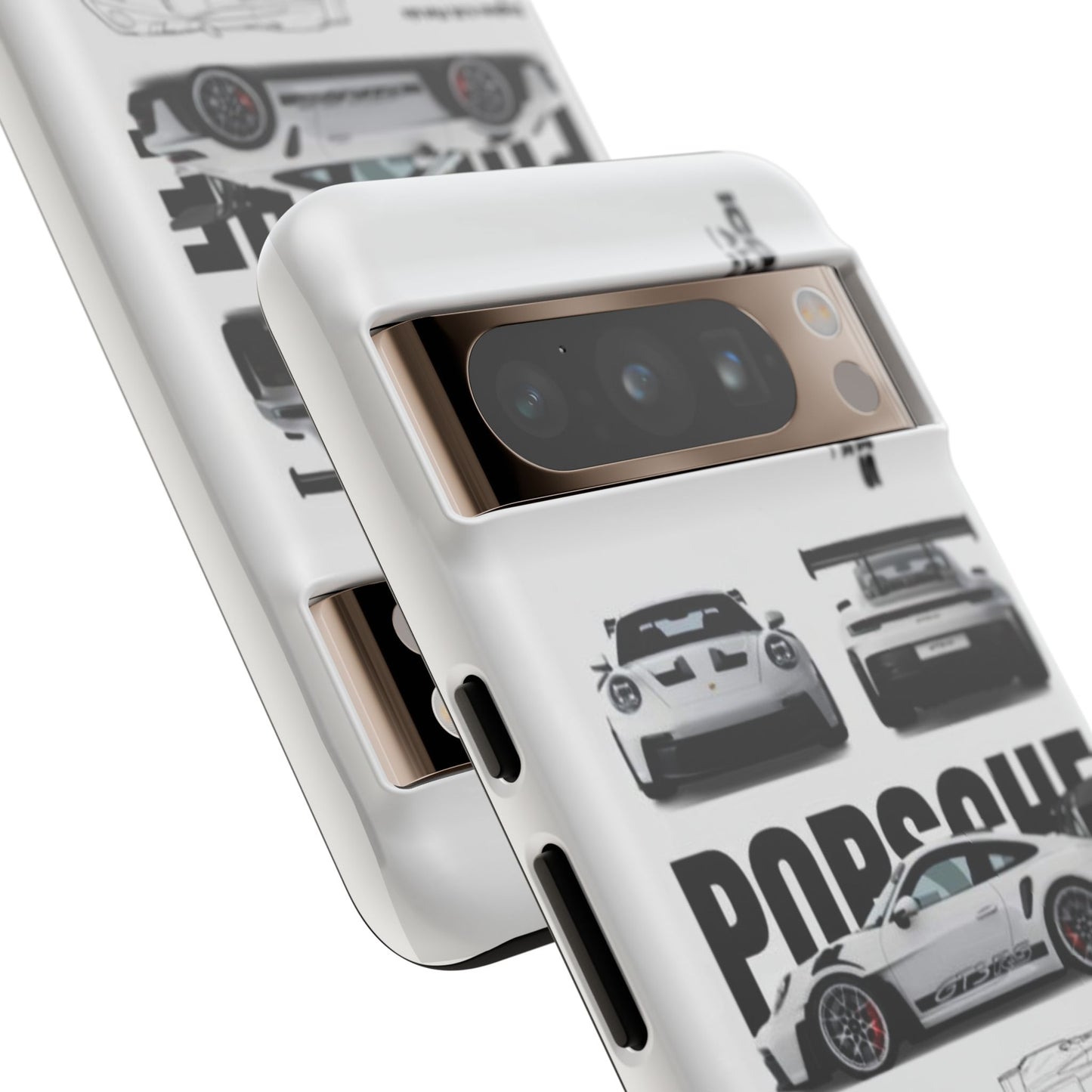 Porsche Phone Case, Tough Car Lover's Gift, Racing Enthusiast Accessory, Durable Auto Merchandise, Birthday Gift for Him