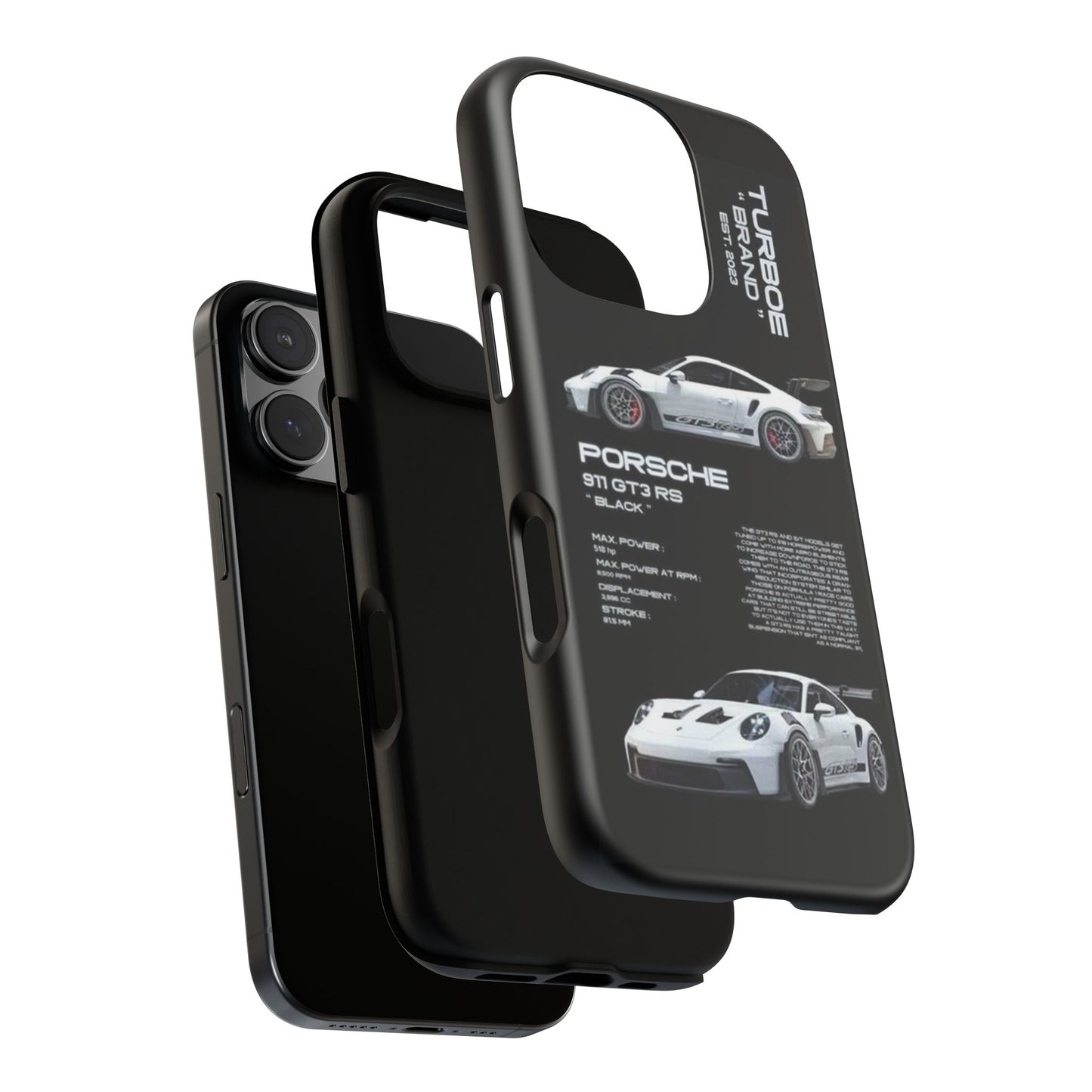 Porsche Phone Case, Tough Car Case, Automotive Gift, Racing Enthusiast Accessory, Stylish Smartphone Protection