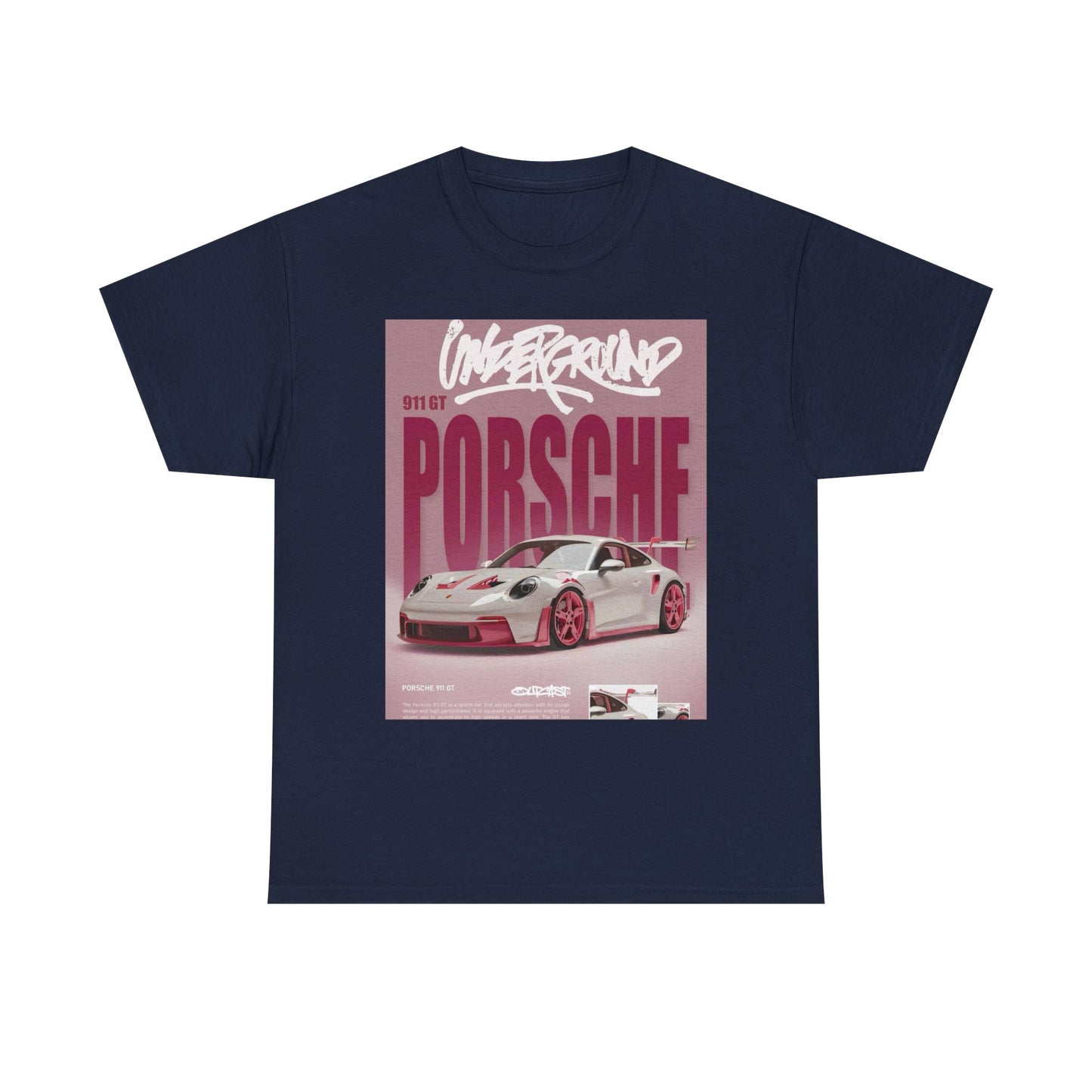 Retro Porsche Graphic Tee, Car Enthusiast Shirt, Vintage Auto Apparel, Gift for Him, Cool Casual T-Shirt