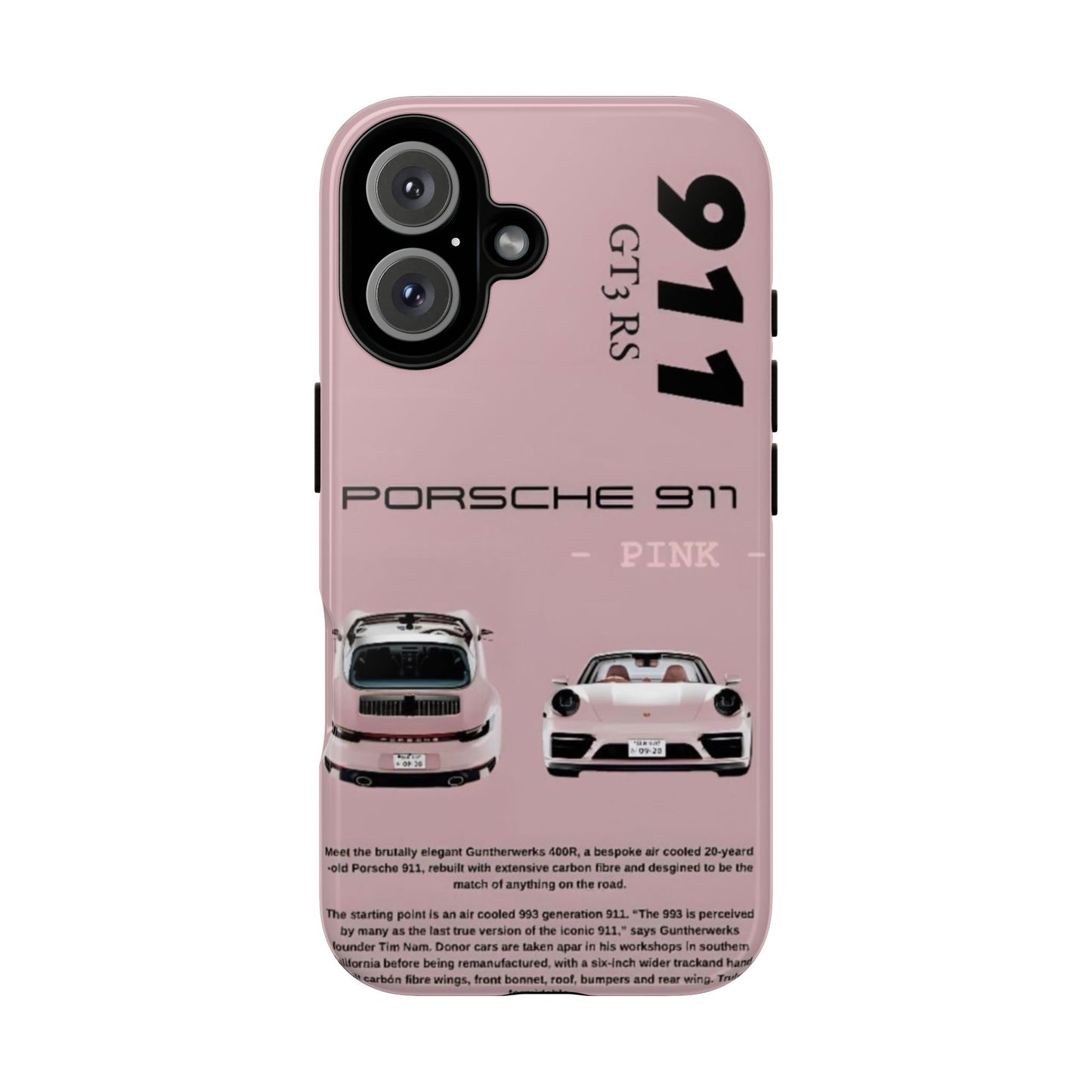 Porsche 911 Phone Case | Tough Cases for Car Lovers, Stylish Protection, Gift for Him/Her, Automotive Enthusiast
