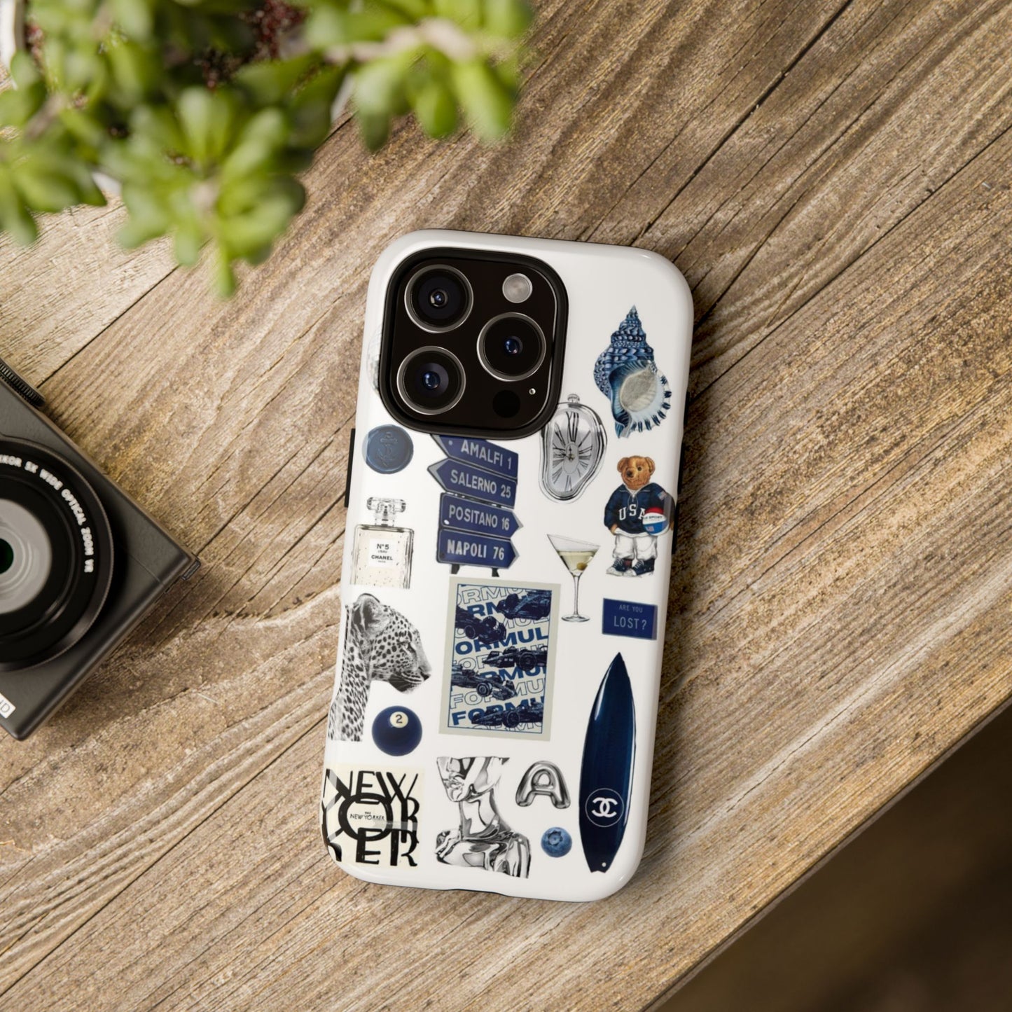 Chic Phone Case, Tough Slim Cover with Stylish Design, Gift for Her, Trendy Accessory, Birthday Present, Fashionable Tech