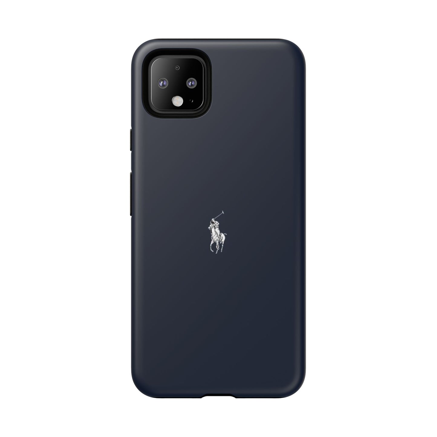Navy Polo Logo Tough Phone Case — Slim Protective iPhone Cover