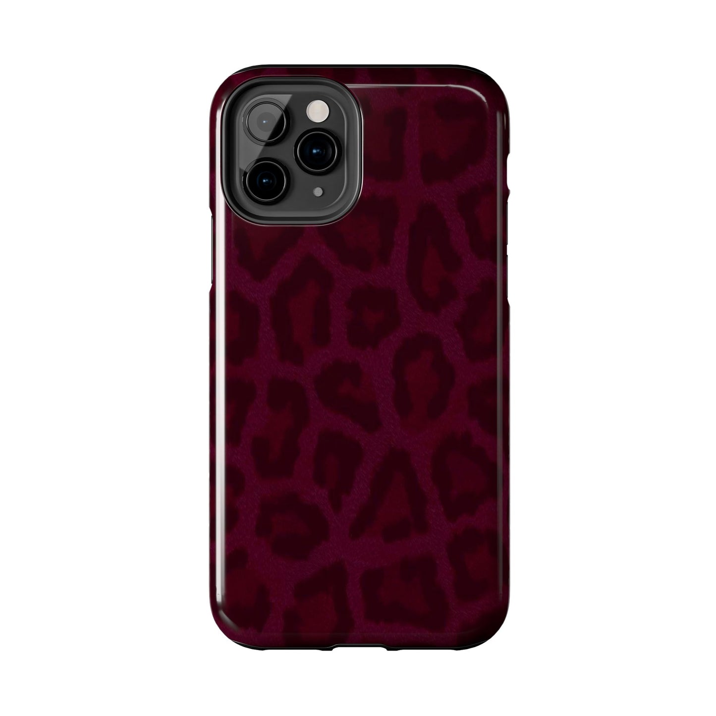 Chic Leopard Print Tough Phone Cases - Stylish Protection for Your Device