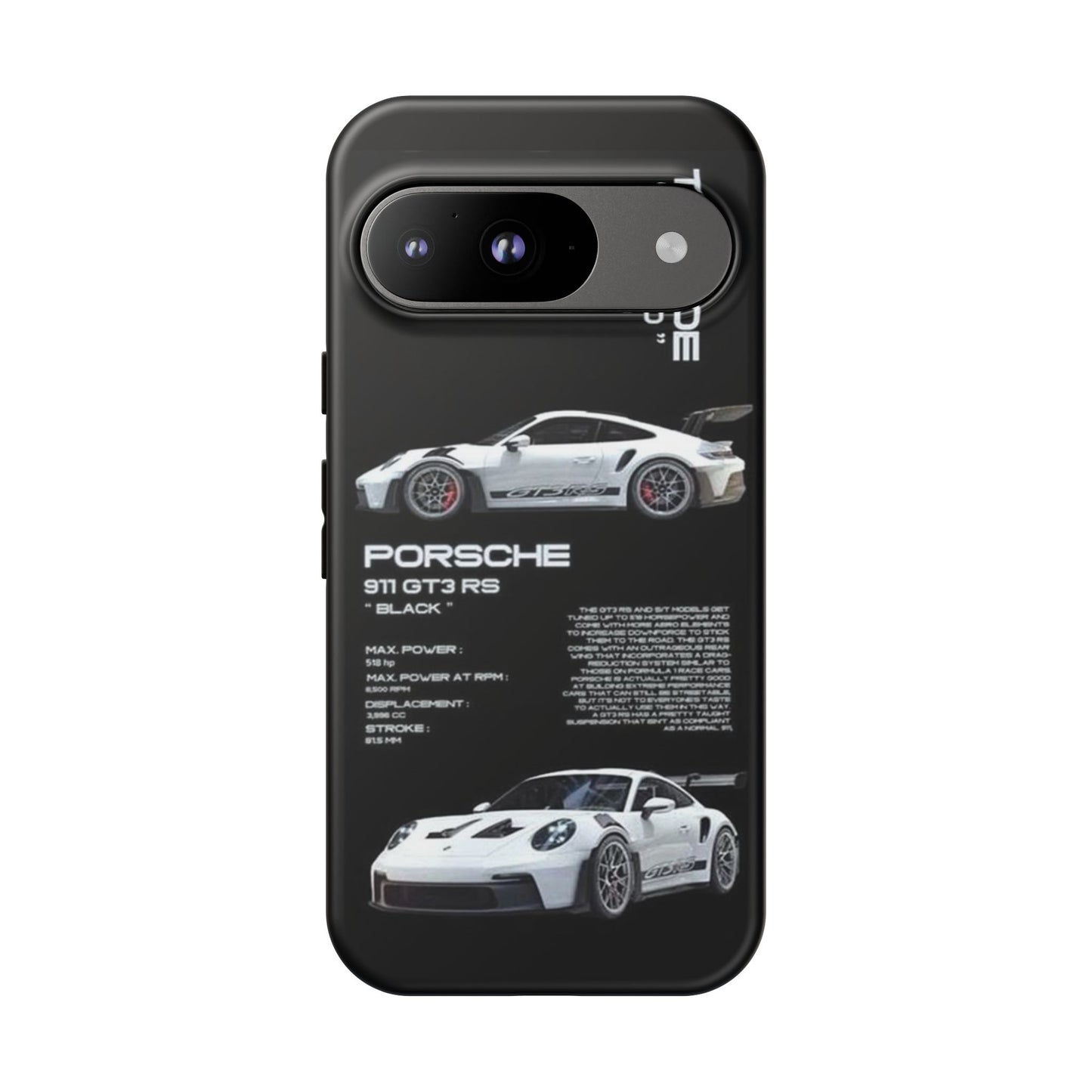 Porsche Phone Case, Tough Car Case, Automotive Gift, Racing Enthusiast Accessory, Stylish Smartphone Protection