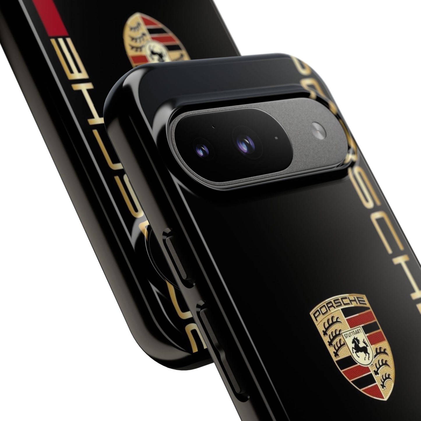 Porsche Tough Phone Case, Durable Car Lover Accessory, Protective Cover, Gift for Auto Enthusiasts, Racing Themed Phone Accessory