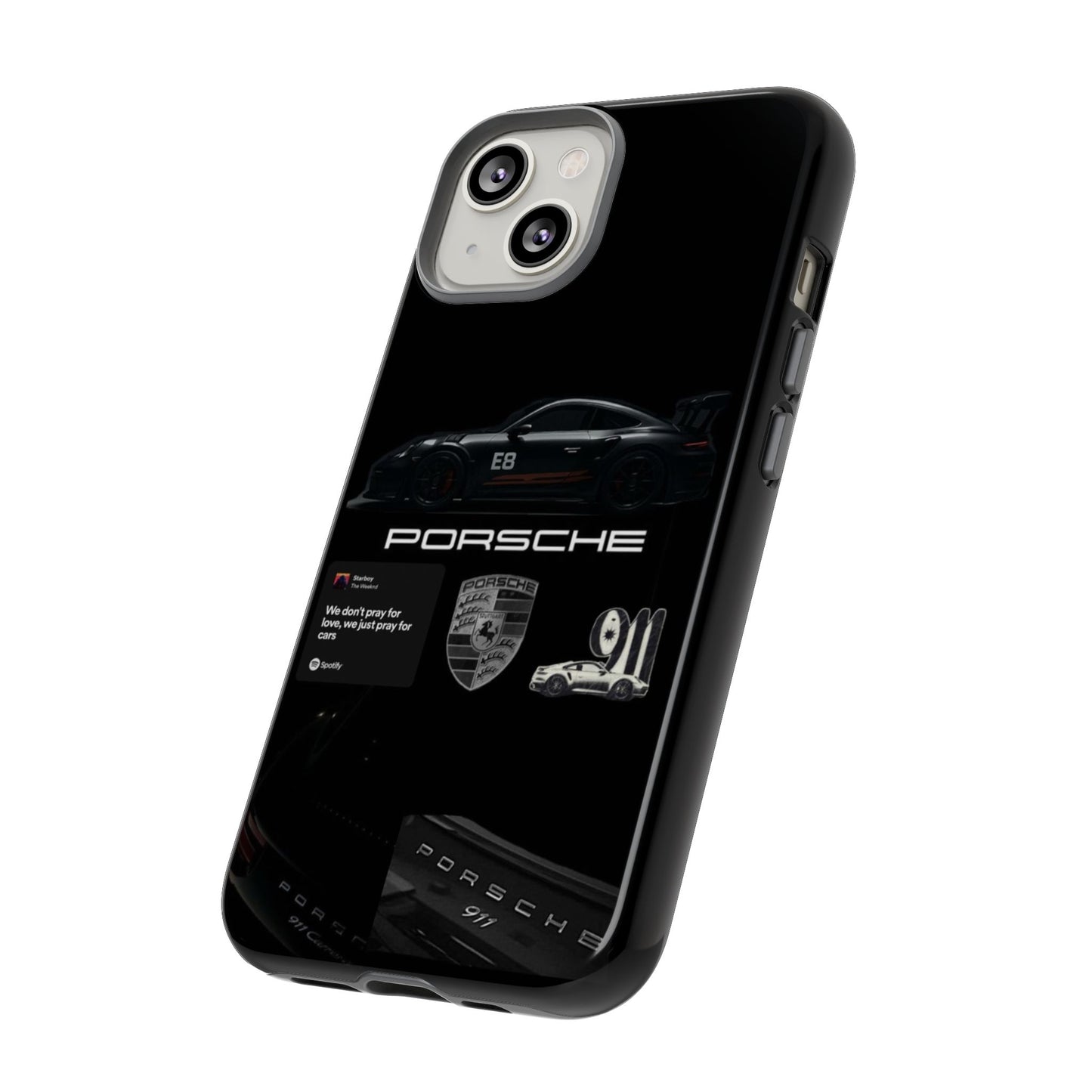 Porsche Phone Case, Tough Phone Cover, Stylish Car Accessories, Durable Smartphone Case, Gifts for Car Enthusiasts, Automotive Decor