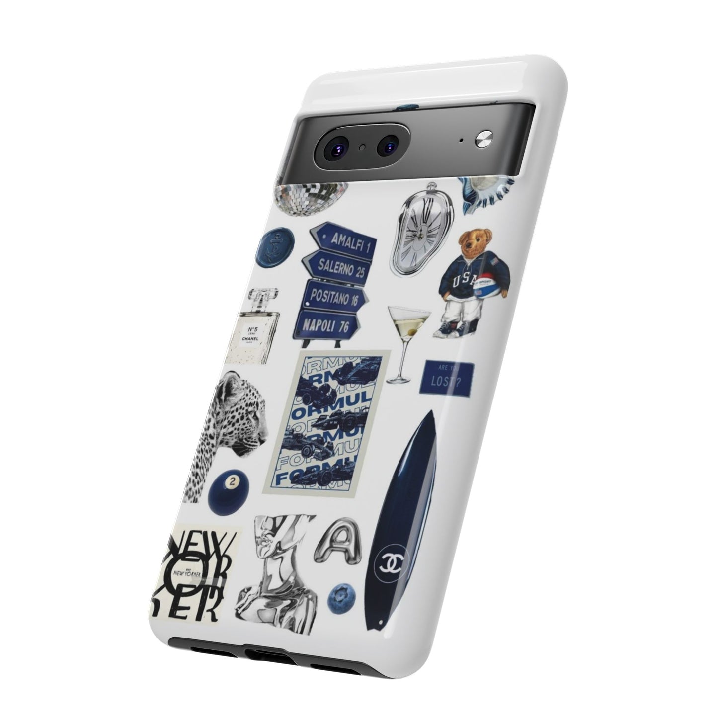 Chic Phone Case, Tough Slim Cover with Stylish Design, Gift for Her, Trendy Accessory, Birthday Present, Fashionable Tech