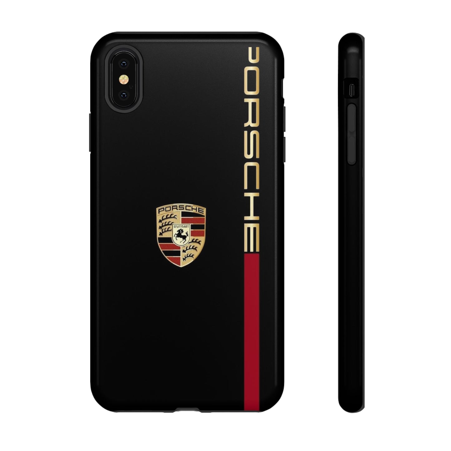 Porsche Tough Phone Case, Durable Car Lover Accessory, Protective Cover, Gift for Auto Enthusiasts, Racing Themed Phone Accessory