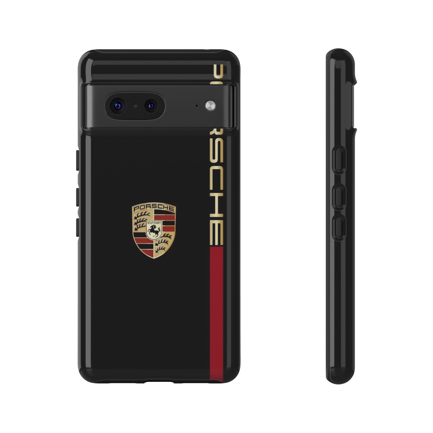 Porsche Tough Phone Case, Durable Car Lover Accessory, Protective Cover, Gift for Auto Enthusiasts, Racing Themed Phone Accessory