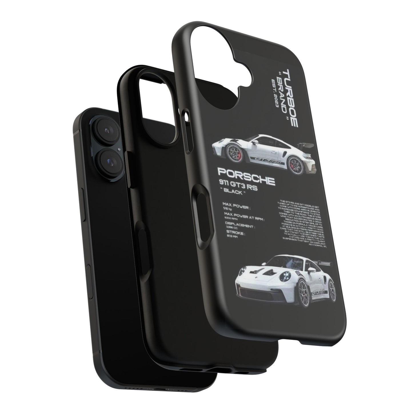 Porsche Phone Case, Tough Car Case, Automotive Gift, Racing Enthusiast Accessory, Stylish Smartphone Protection