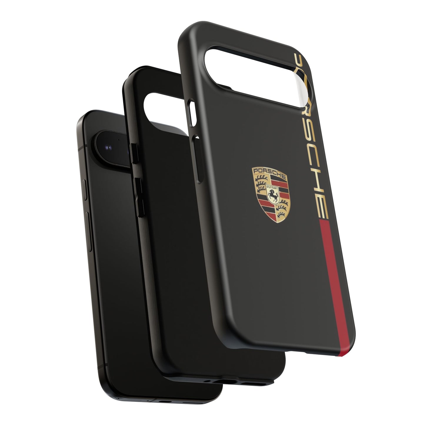 Porsche Tough Phone Case, Durable Car Lover Accessory, Protective Cover, Gift for Auto Enthusiasts, Racing Themed Phone Accessory