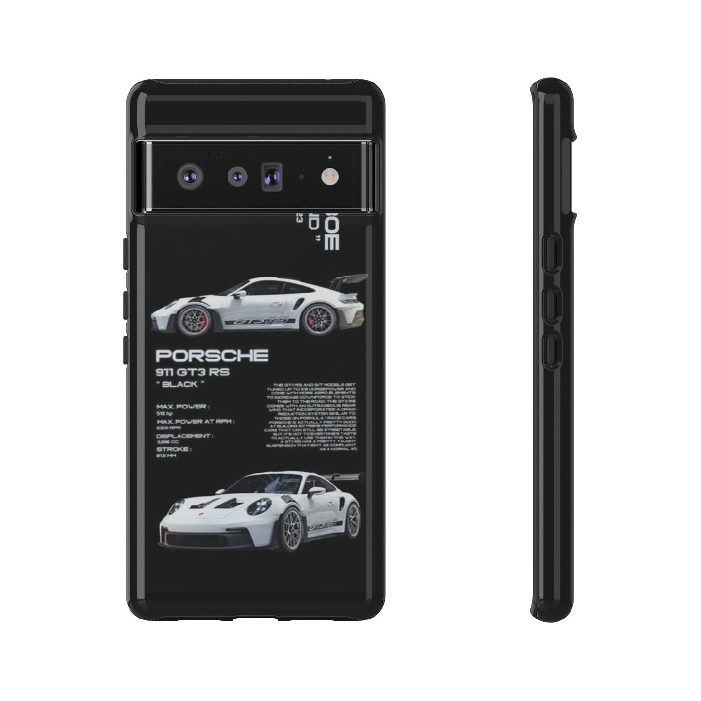 Porsche Phone Case, Tough Car Case, Automotive Gift, Racing Enthusiast Accessory, Stylish Smartphone Protection